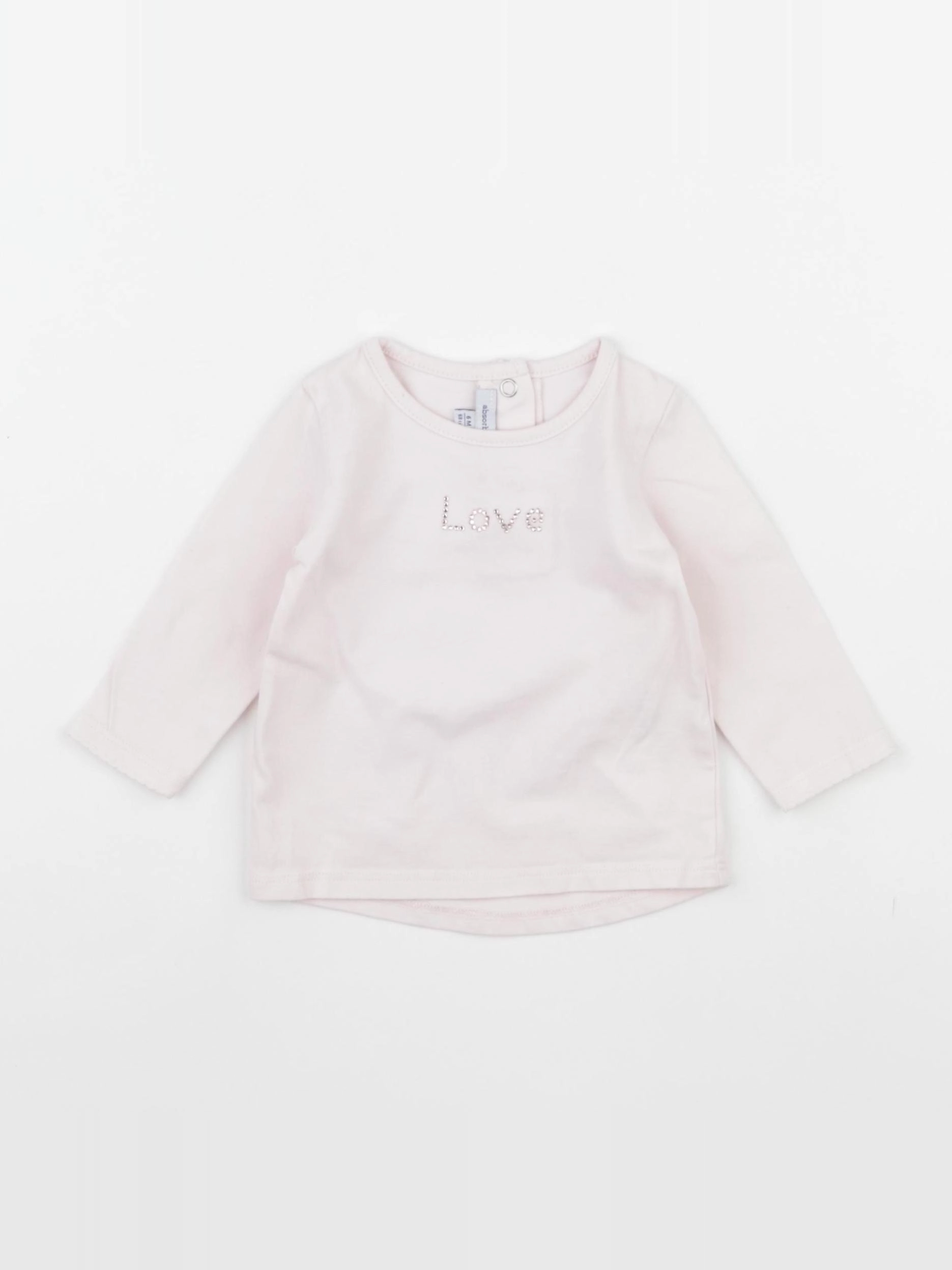 Absorba - tee-shirt rose - 6 mois