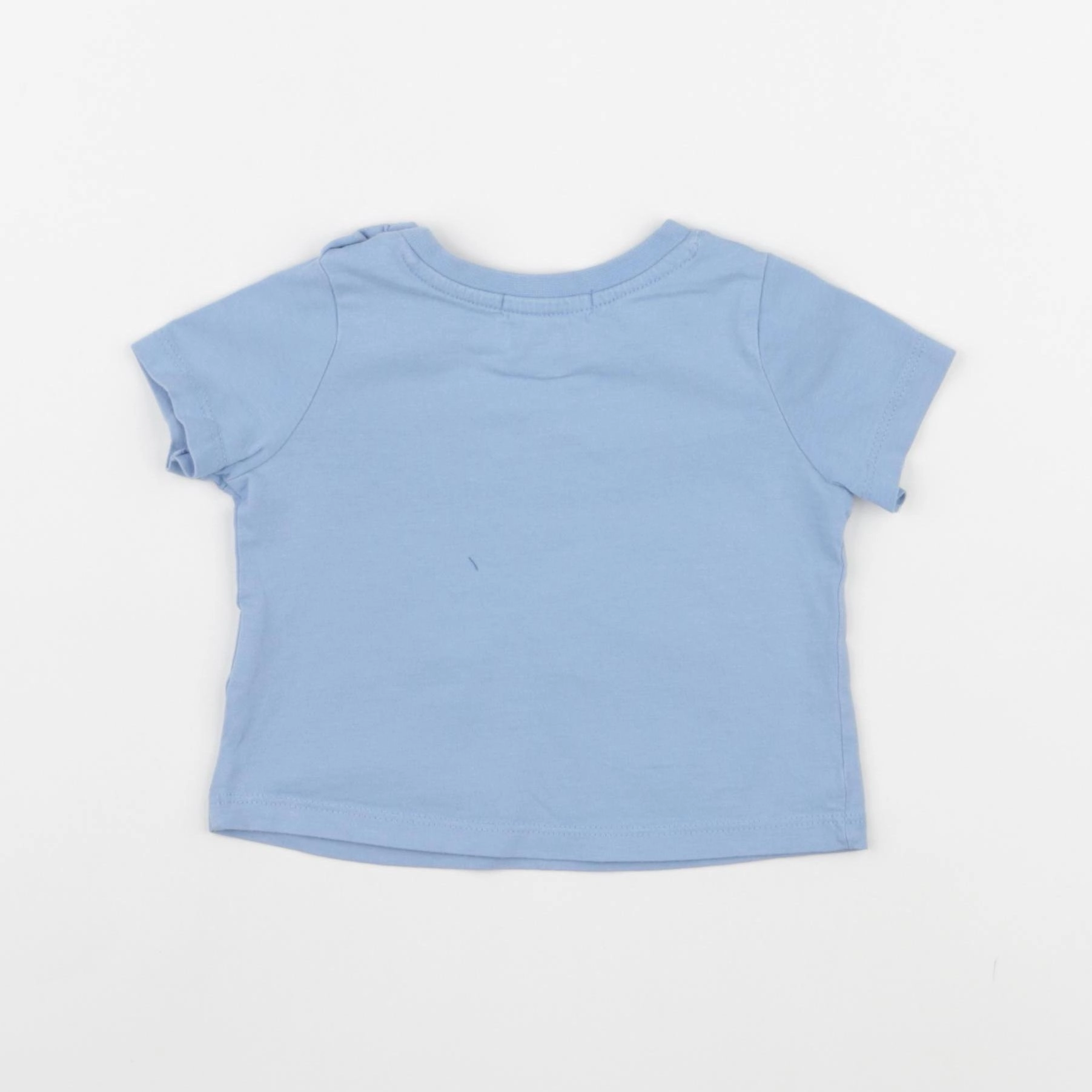 DPAM - tee-shirt bleu - 3 mois