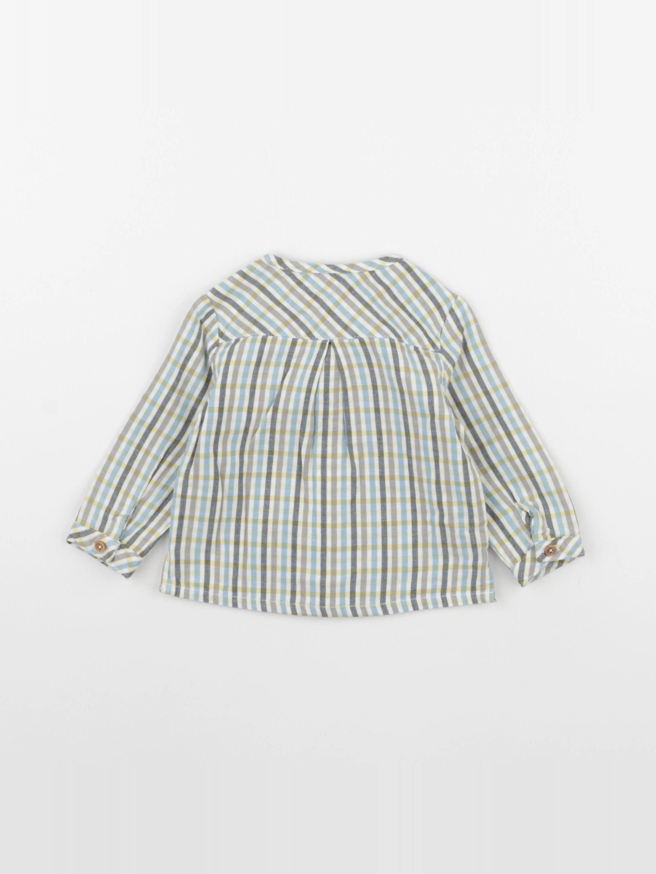 Sergent Major - chemise multicolore - 12 mois