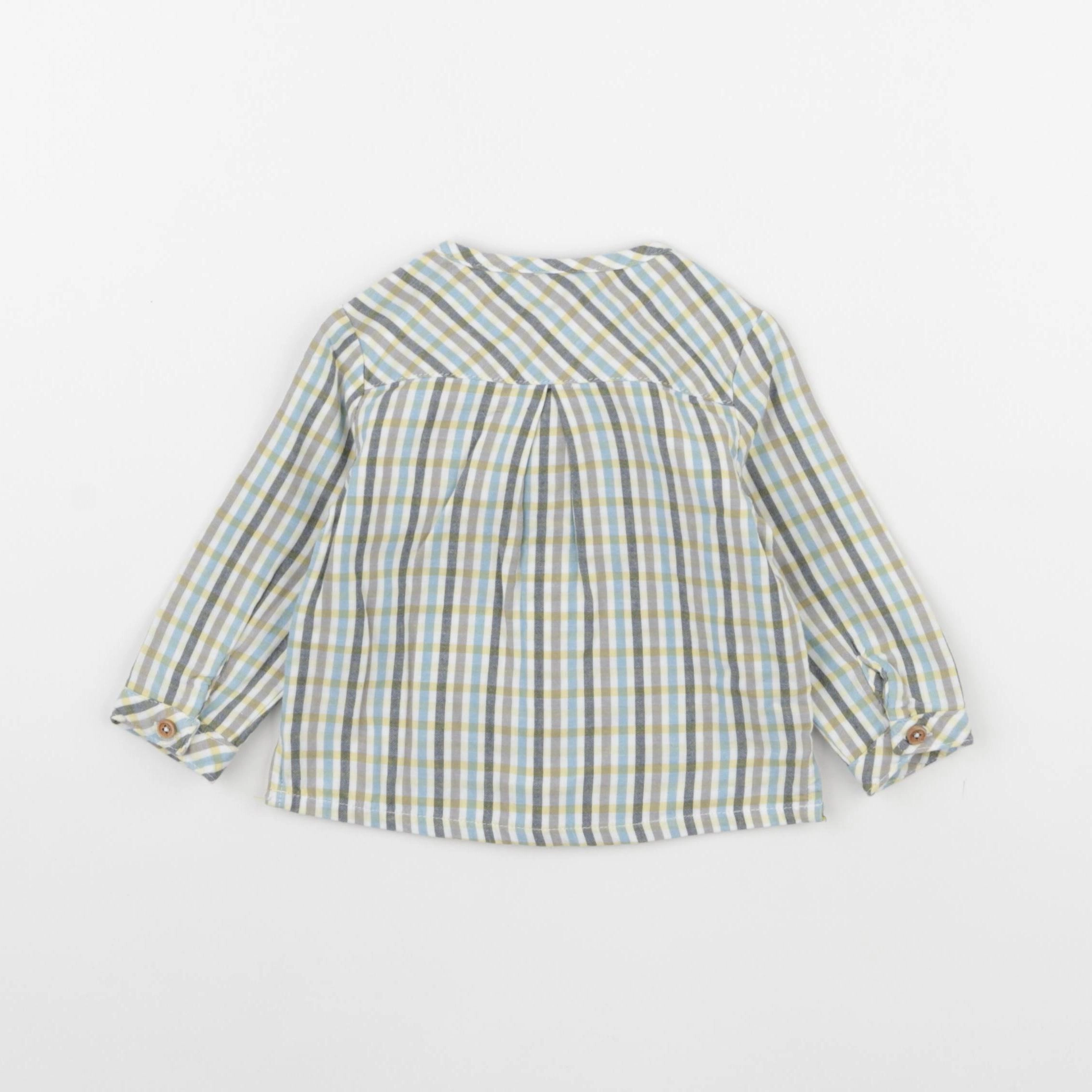 Sergent Major - chemise multicolore - 12 mois