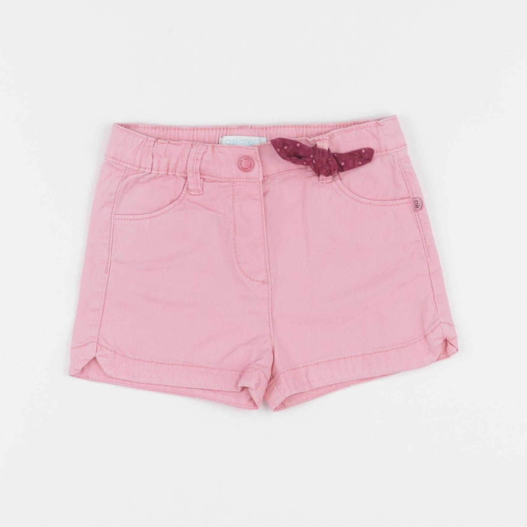 Obaïbi - short rose - 24 mois