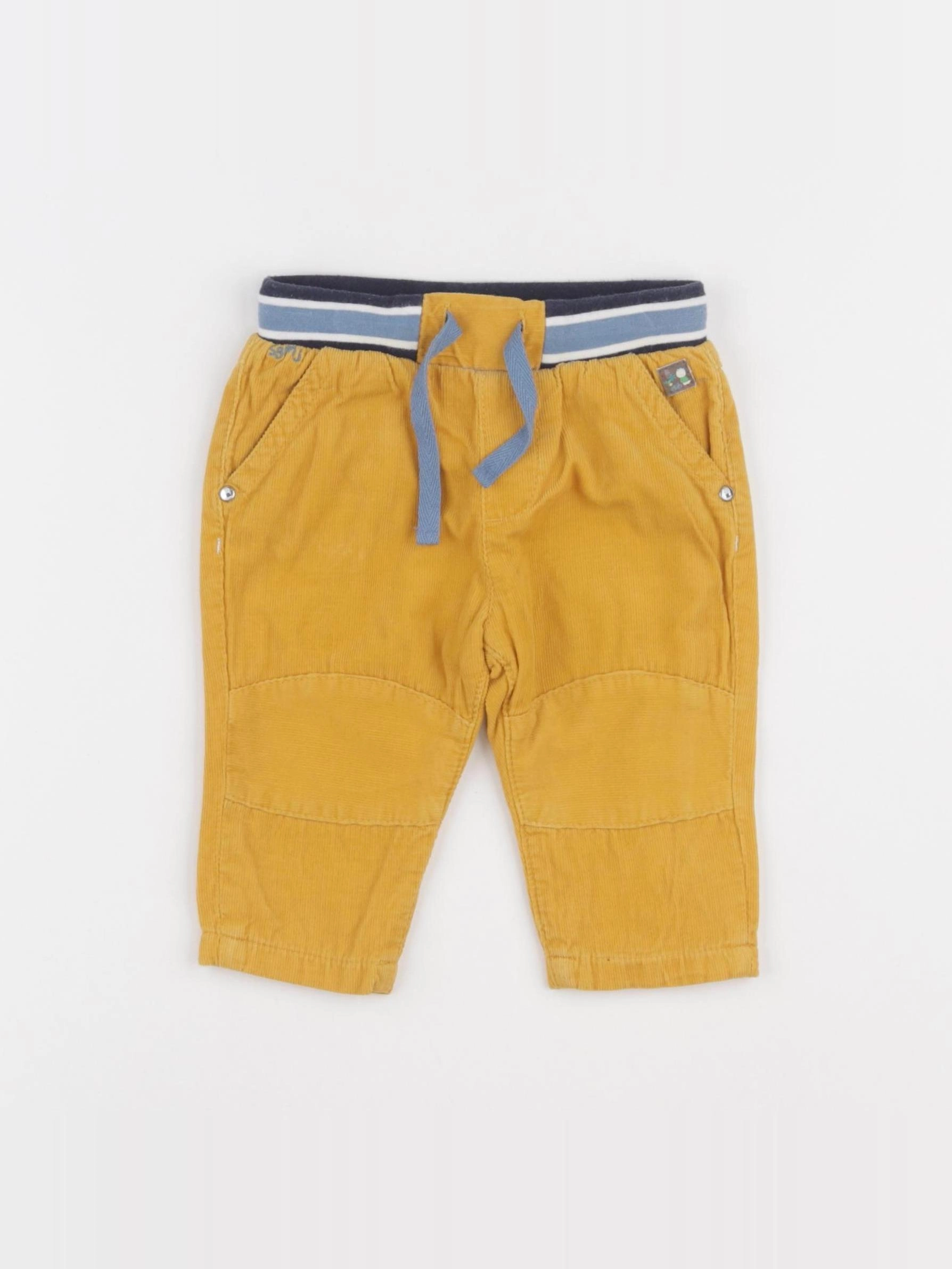 Sergent Major - pantalon doublé jaune - 6 mois