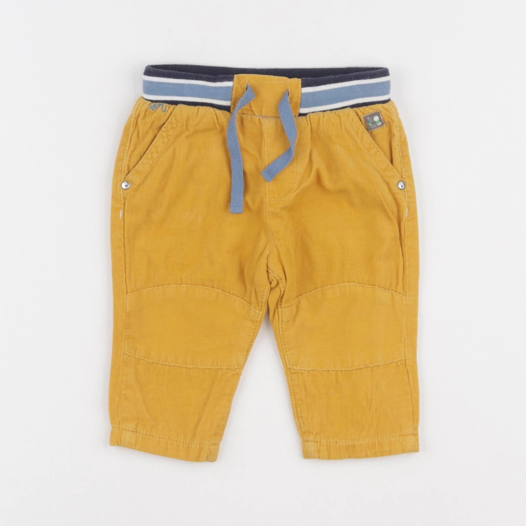 Sergent Major - pantalon doublé jaune - 6 mois