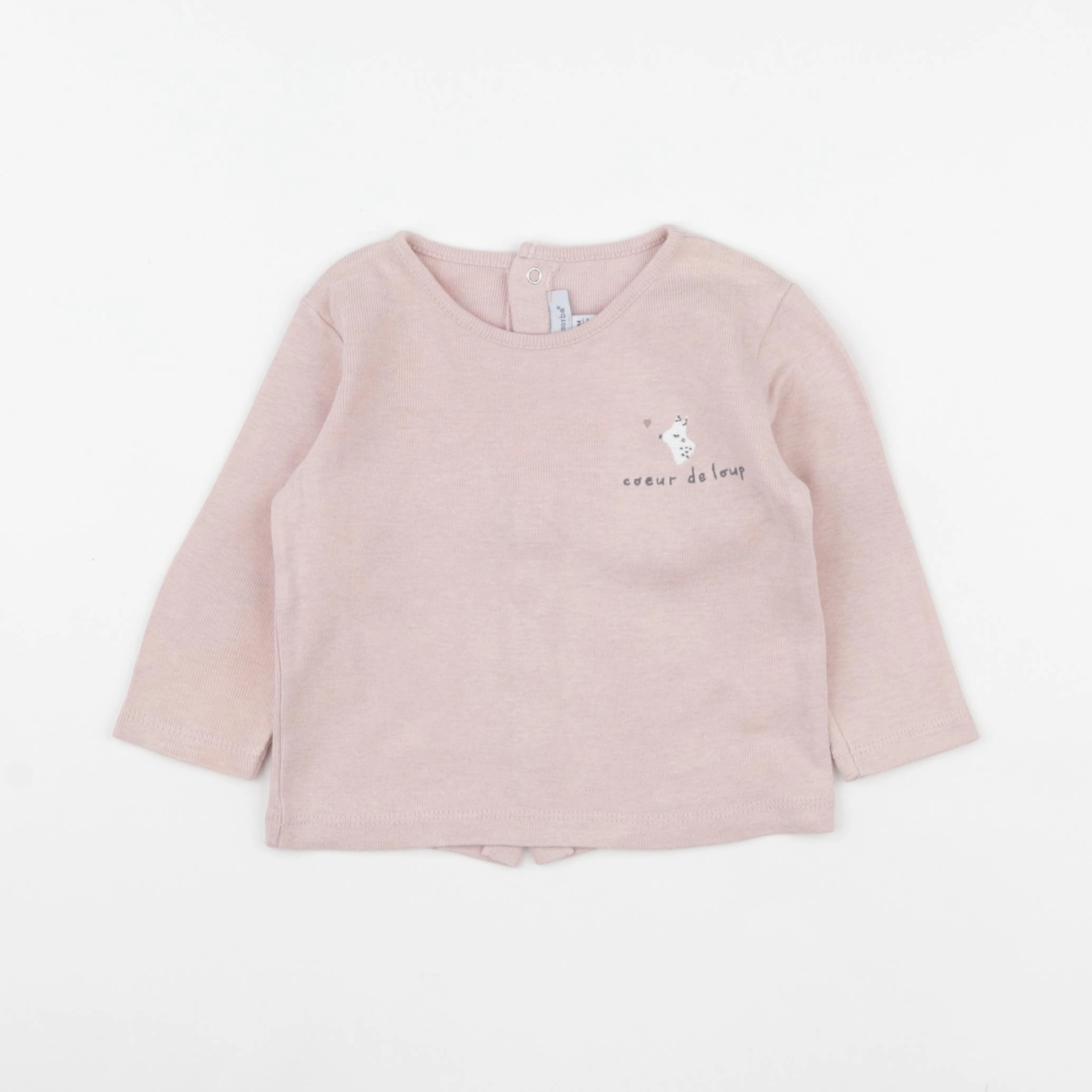 Absorba - tee-shirt rose - 9 mois