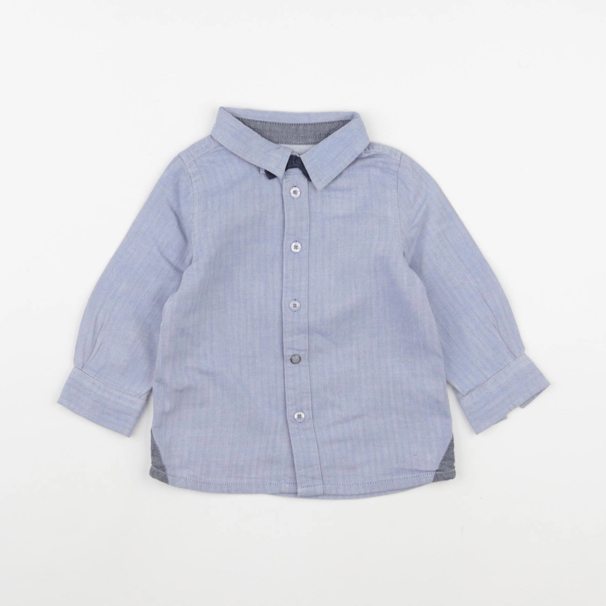 Esprit - chemise bleu - 9 mois