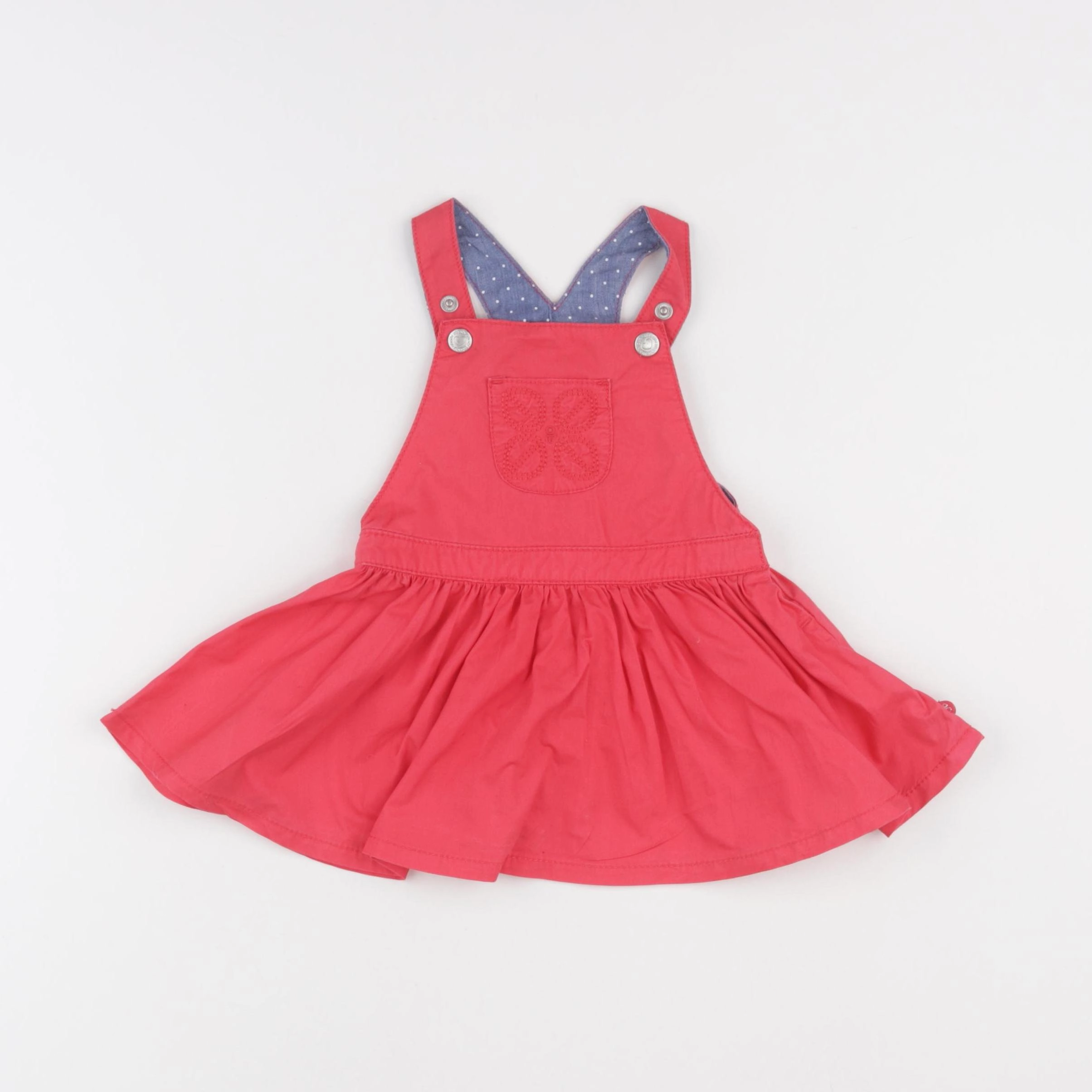 Obaïbi - robe rouge - 6 mois