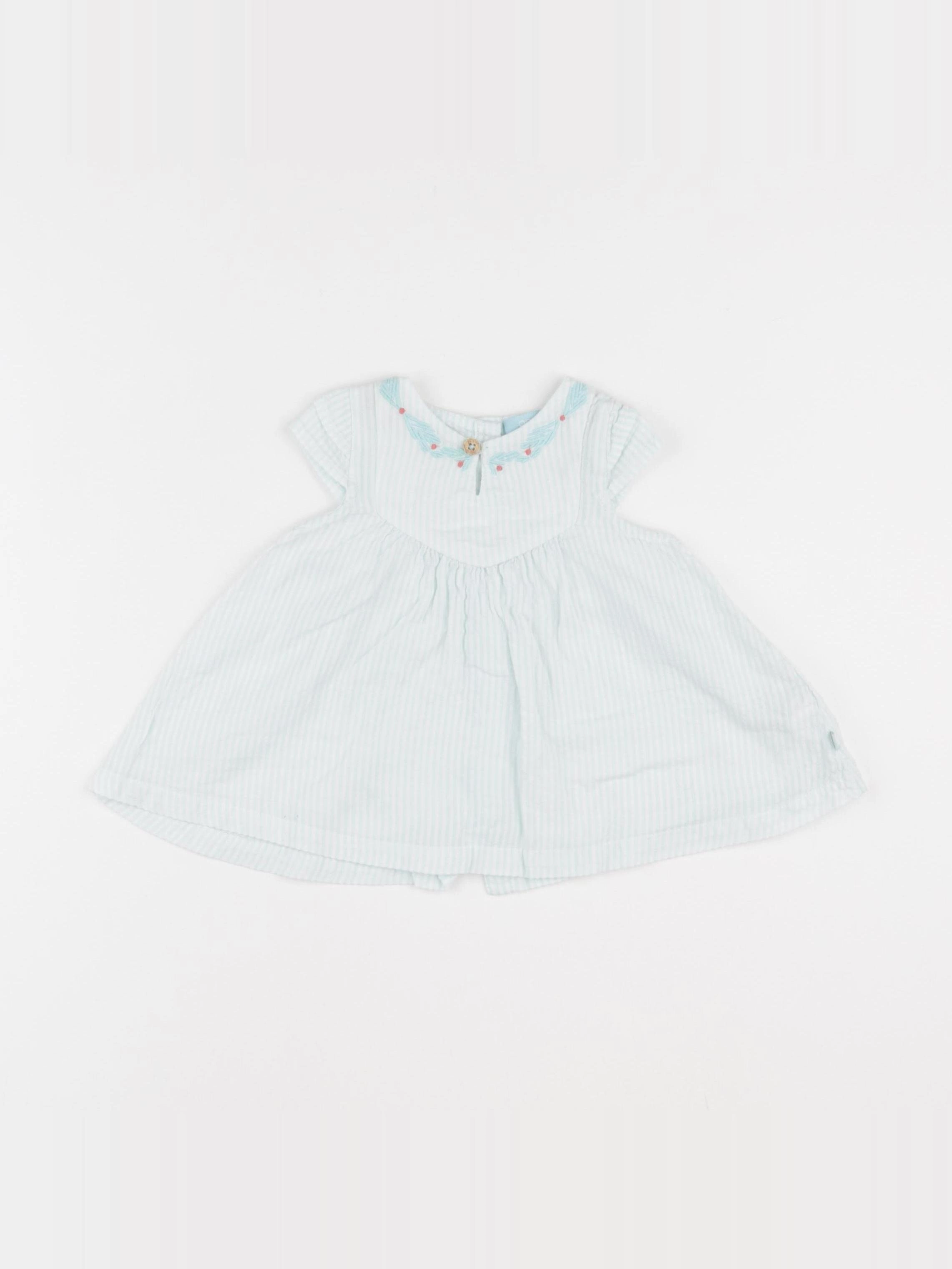 Obaïbi - robe vert - 6 mois