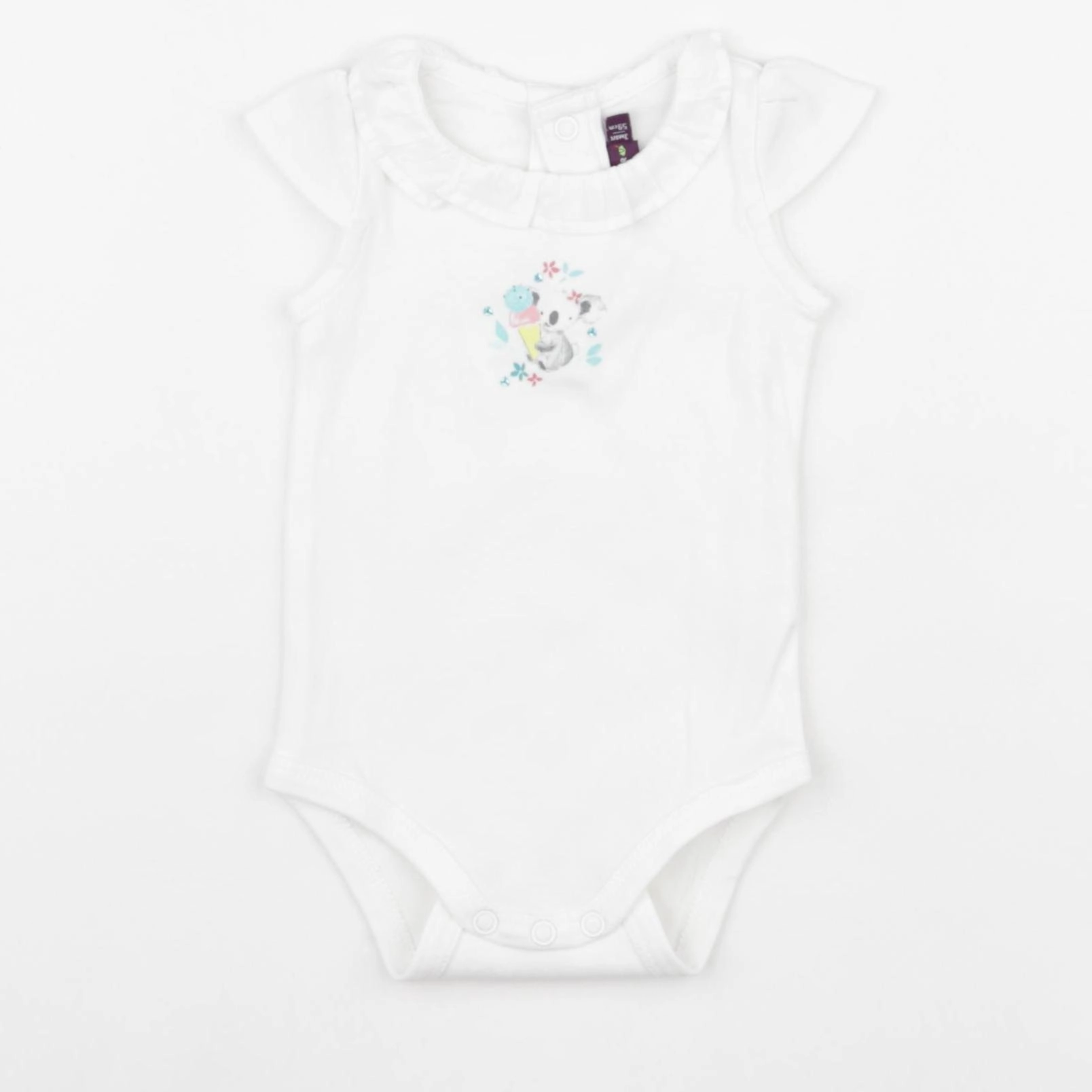 Sergent Major - body à col multicolore - 3 mois