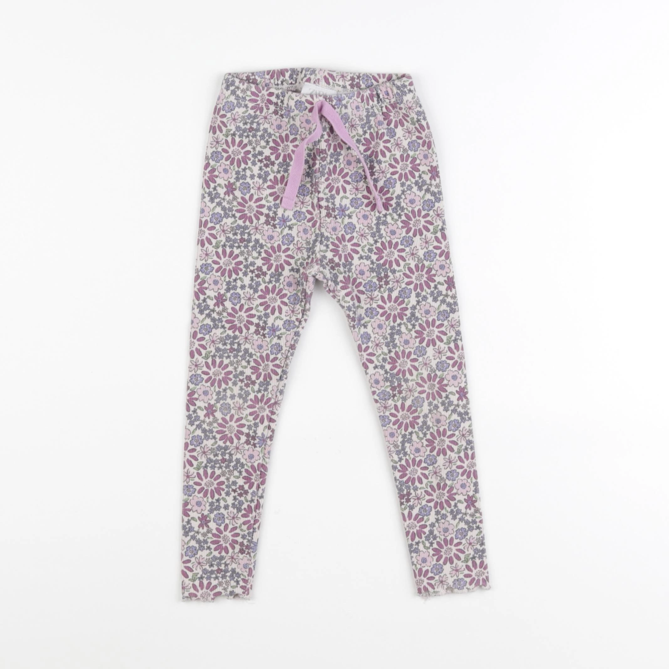 Zara - legging multicolore - 2/3 ans