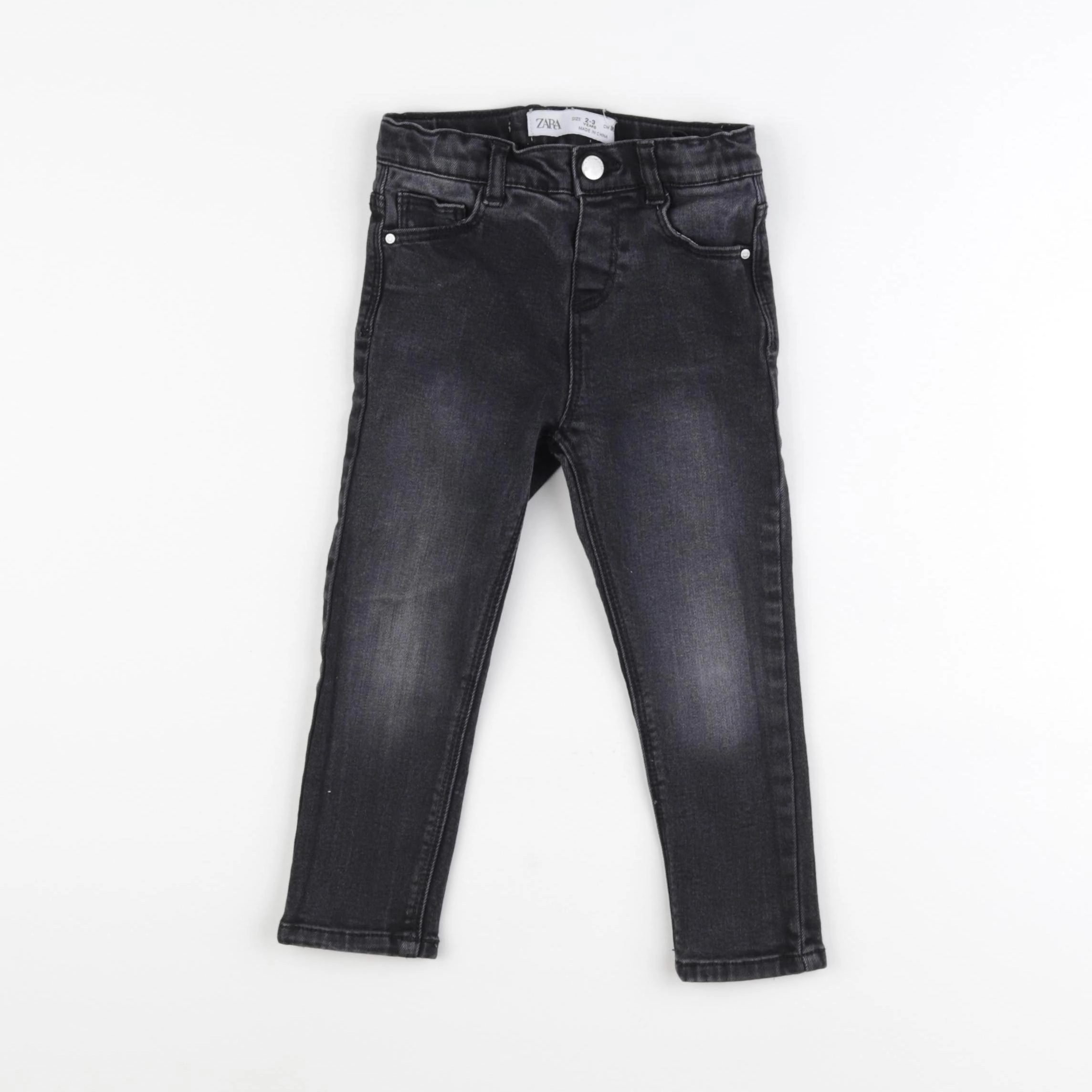 Zara - jean gris - 2/3 ans