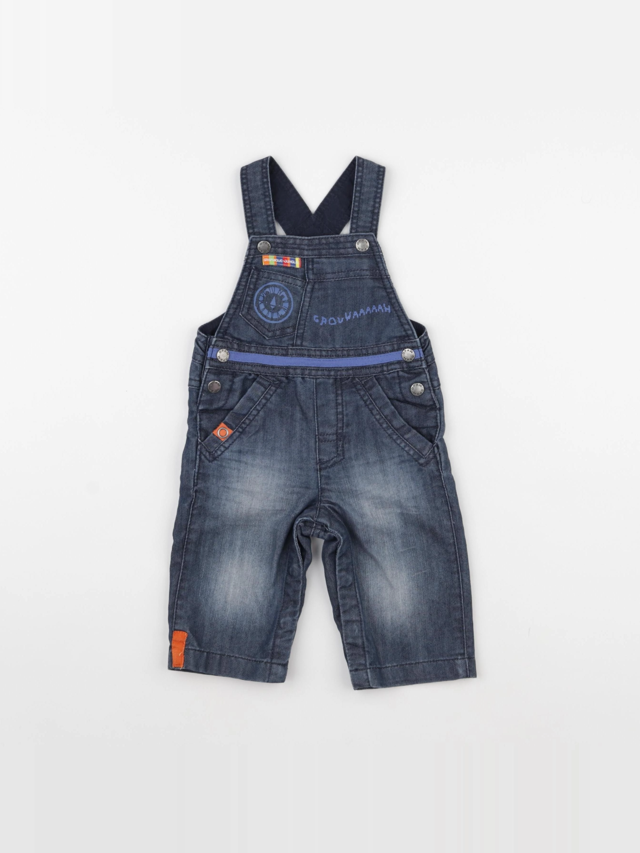 DPAM - salopette bleu - 6 mois
