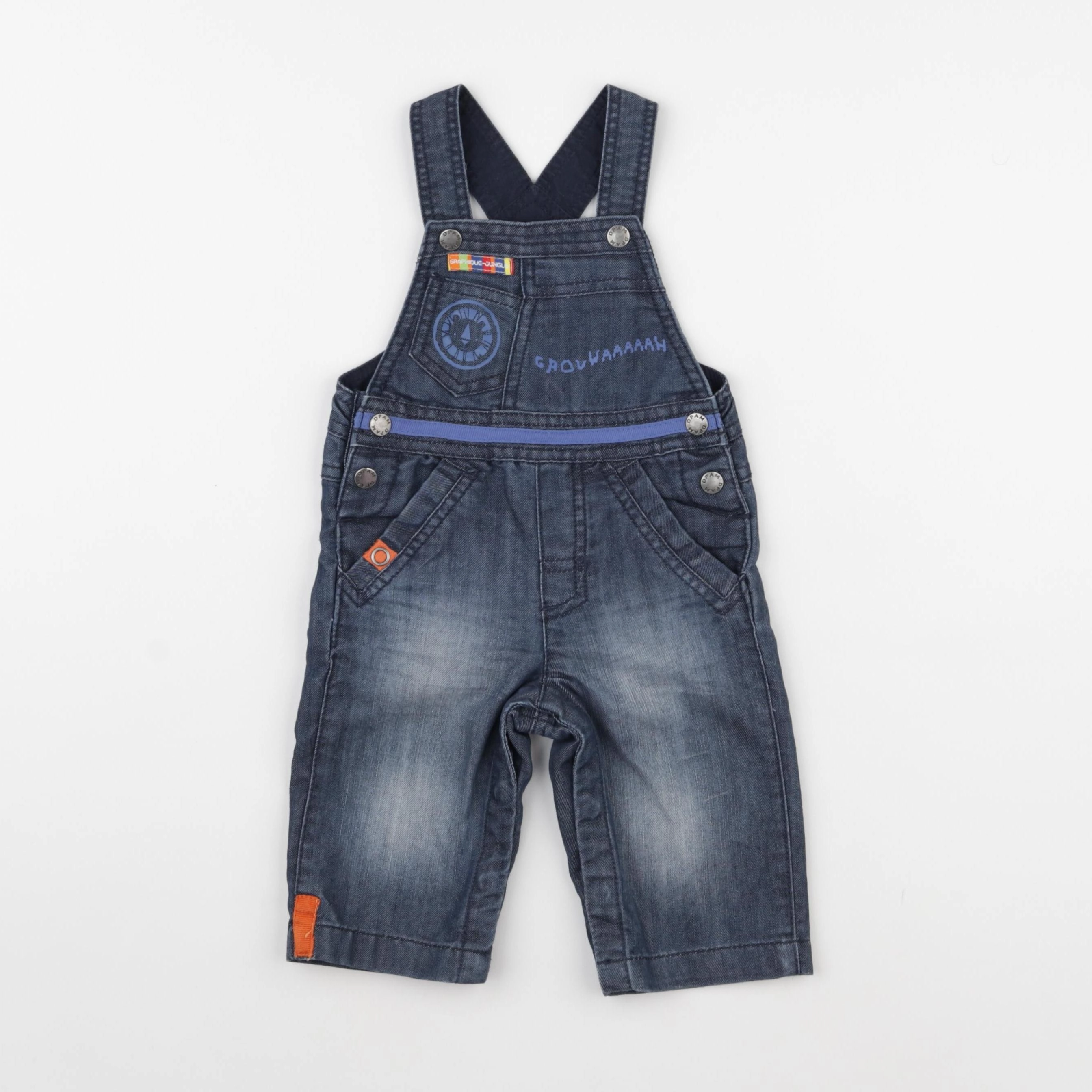 DPAM - salopette bleu - 6 mois