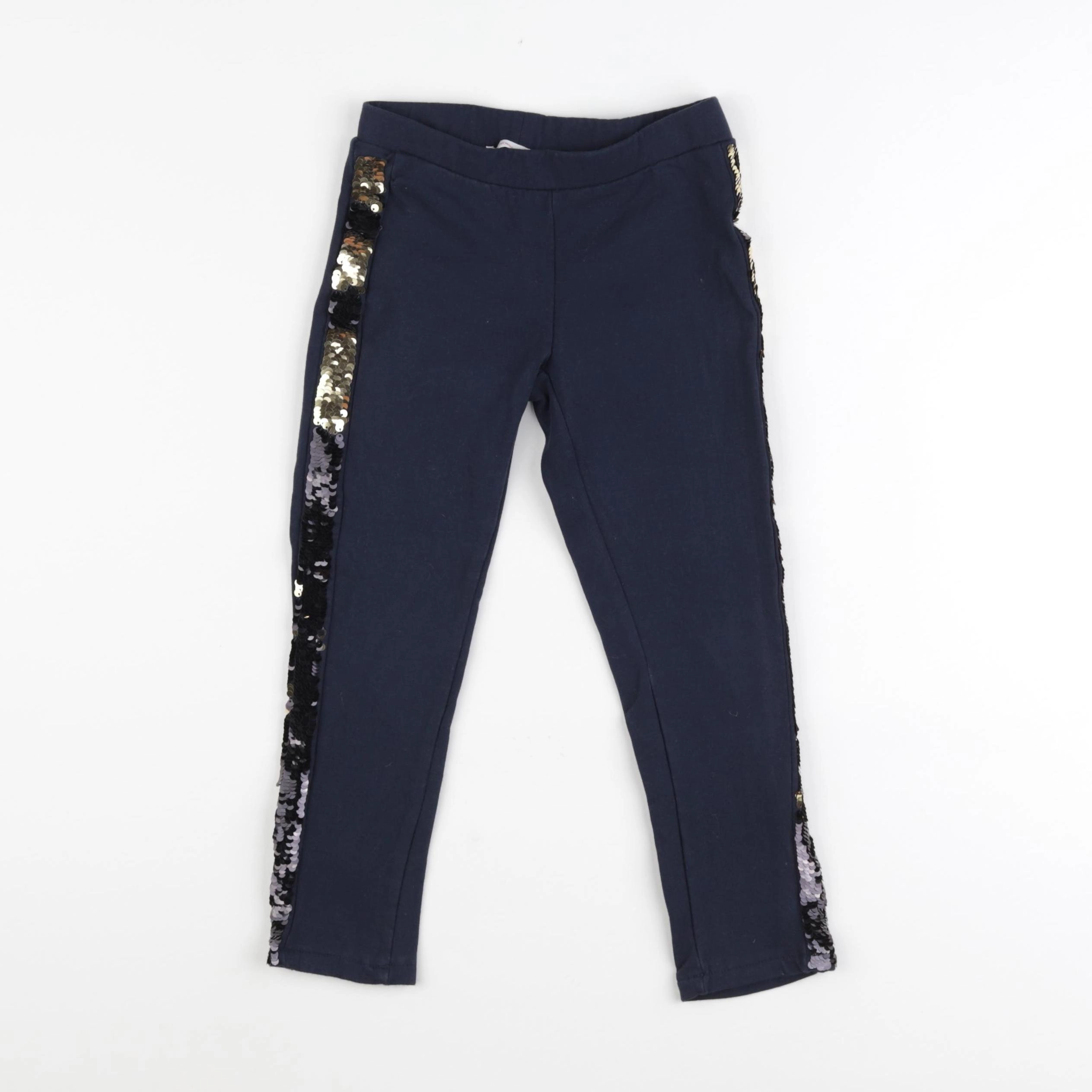 Monoprix - legging bleu - 5 ans