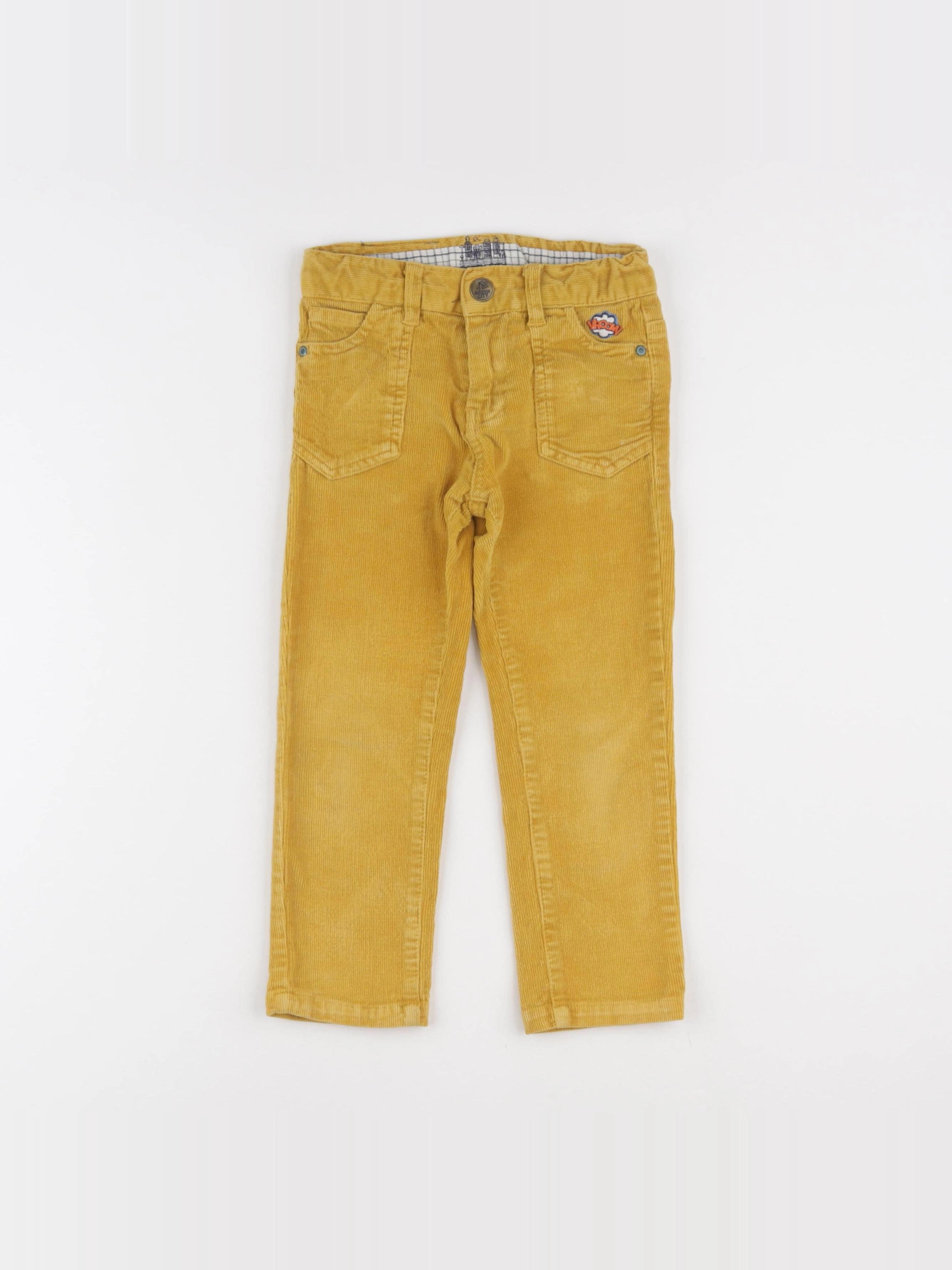 Sergent Major - pantalon jaune - 3 ans