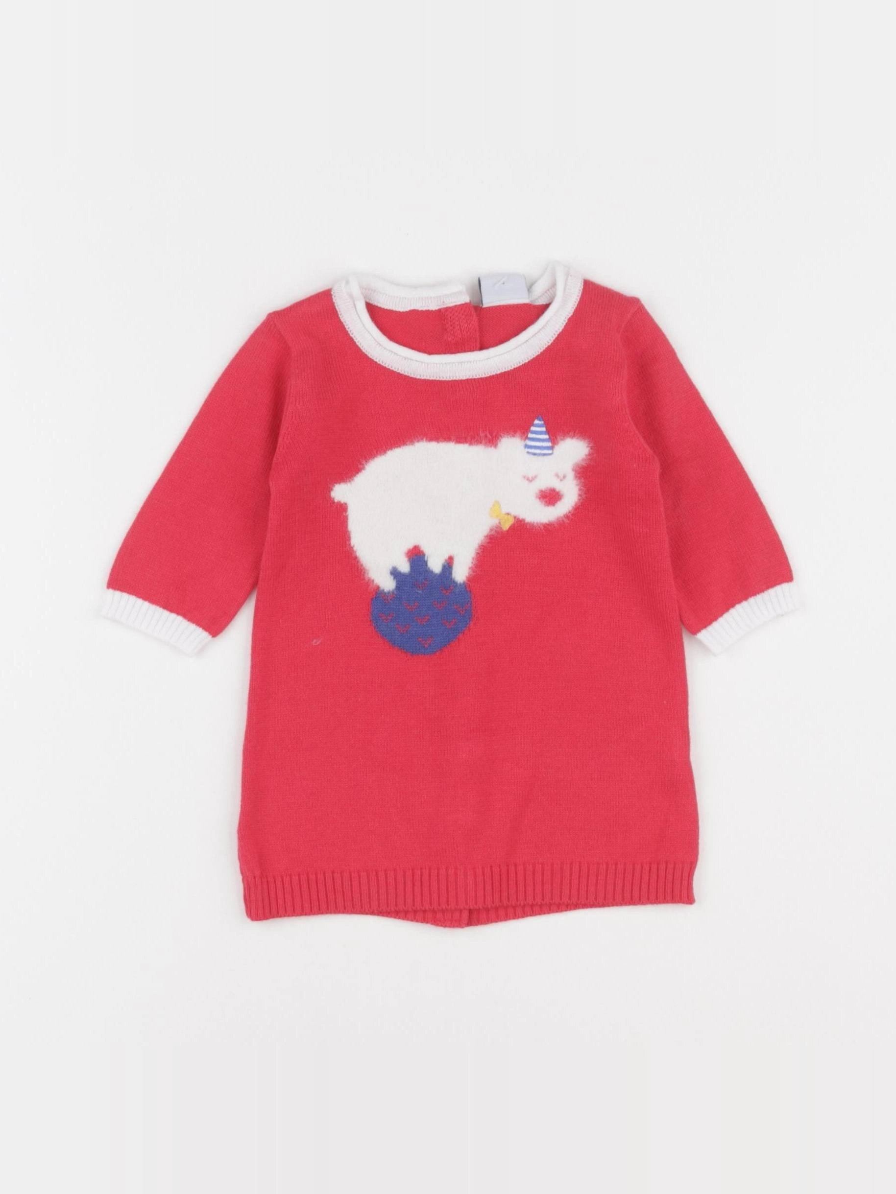 Absorba - robe rose - 1 mois