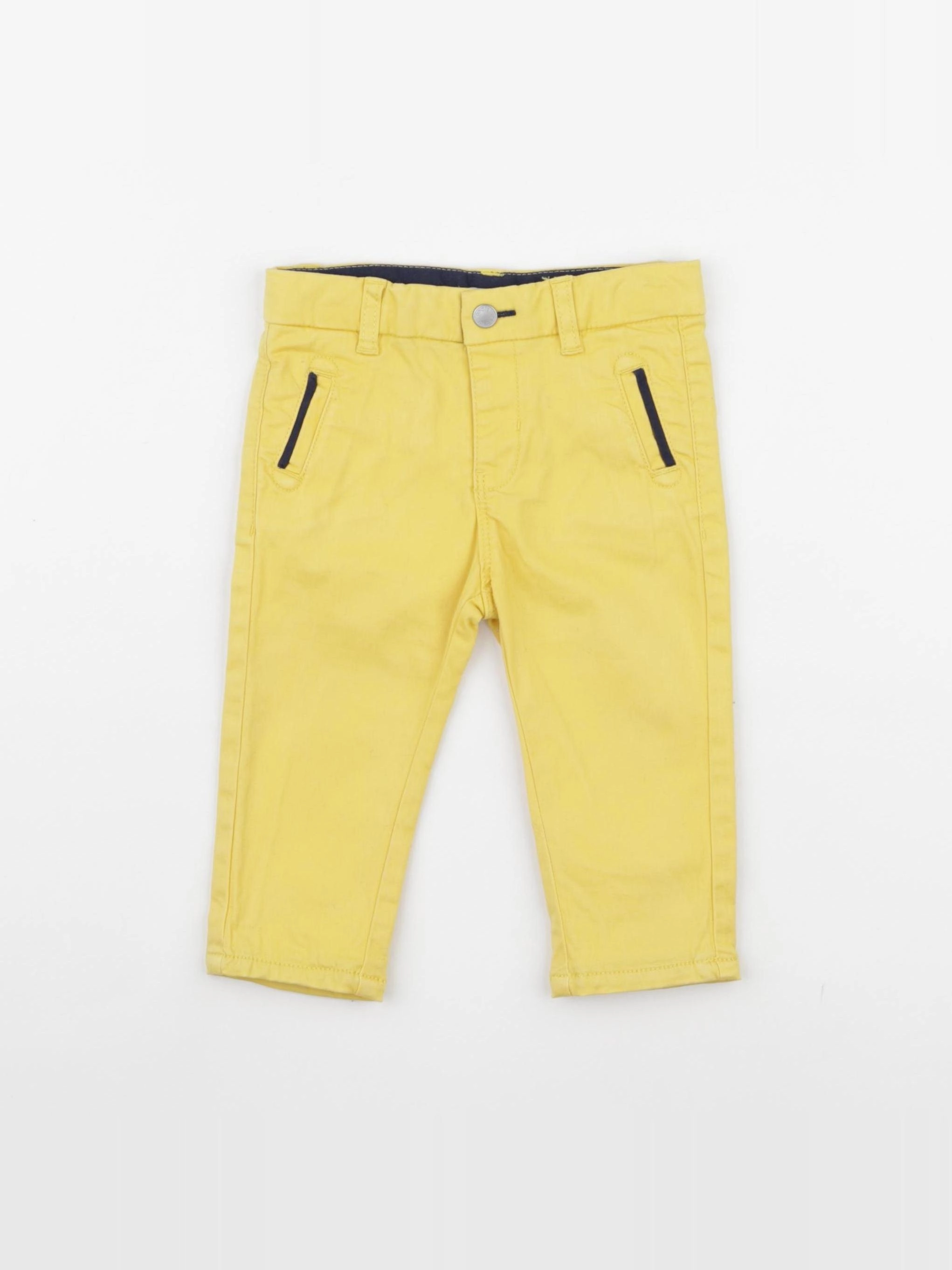 Obaïbi - pantalon jaune - 6 mois