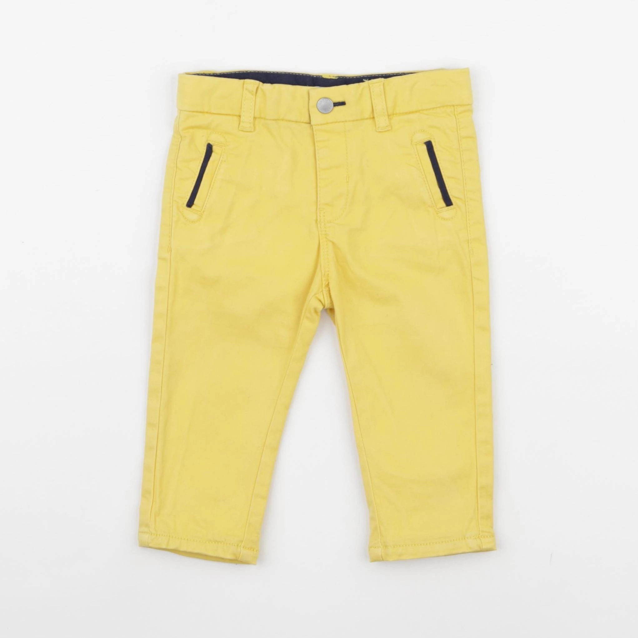 Obaïbi - pantalon jaune - 6 mois