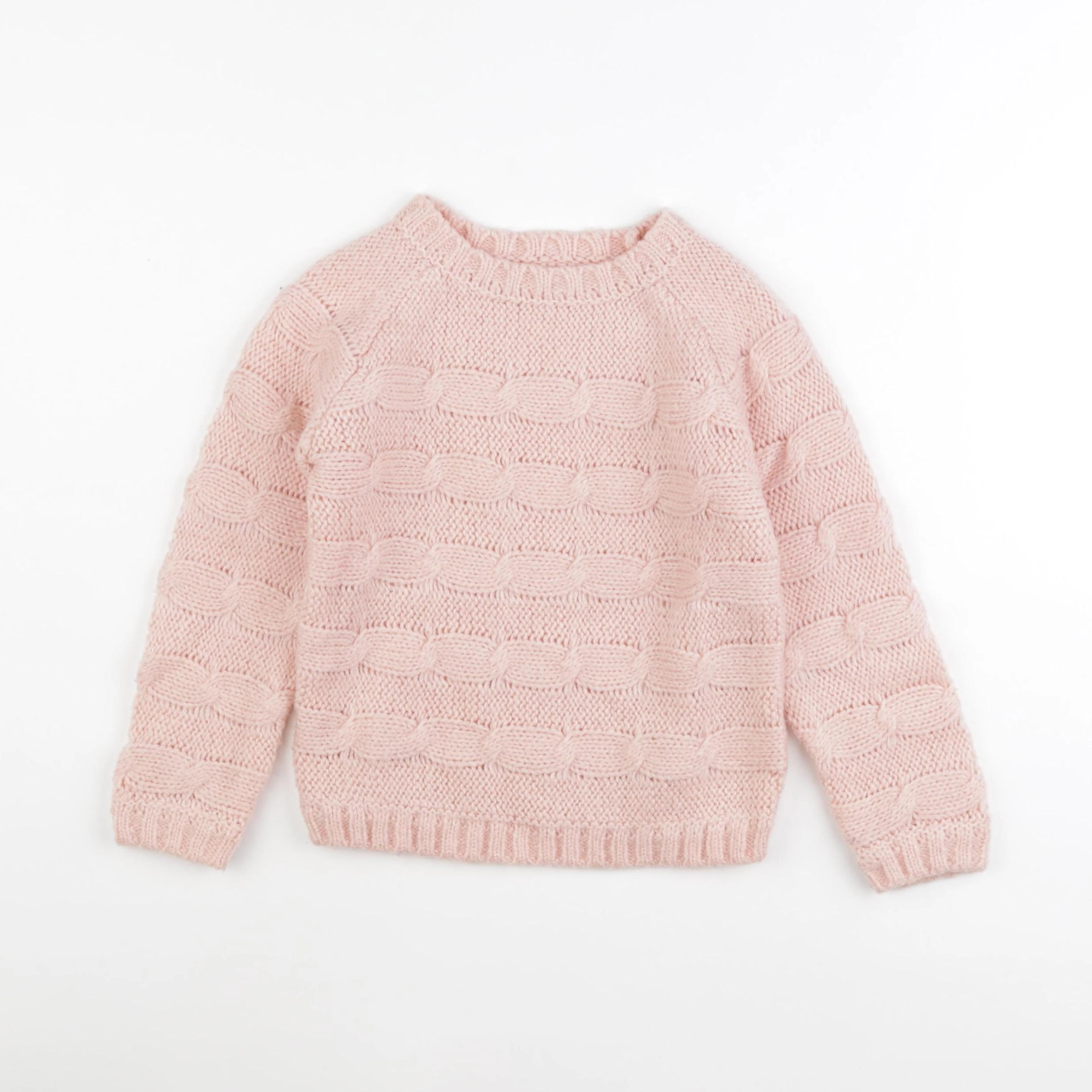 Vertbaudet - pull rose - 4 ans