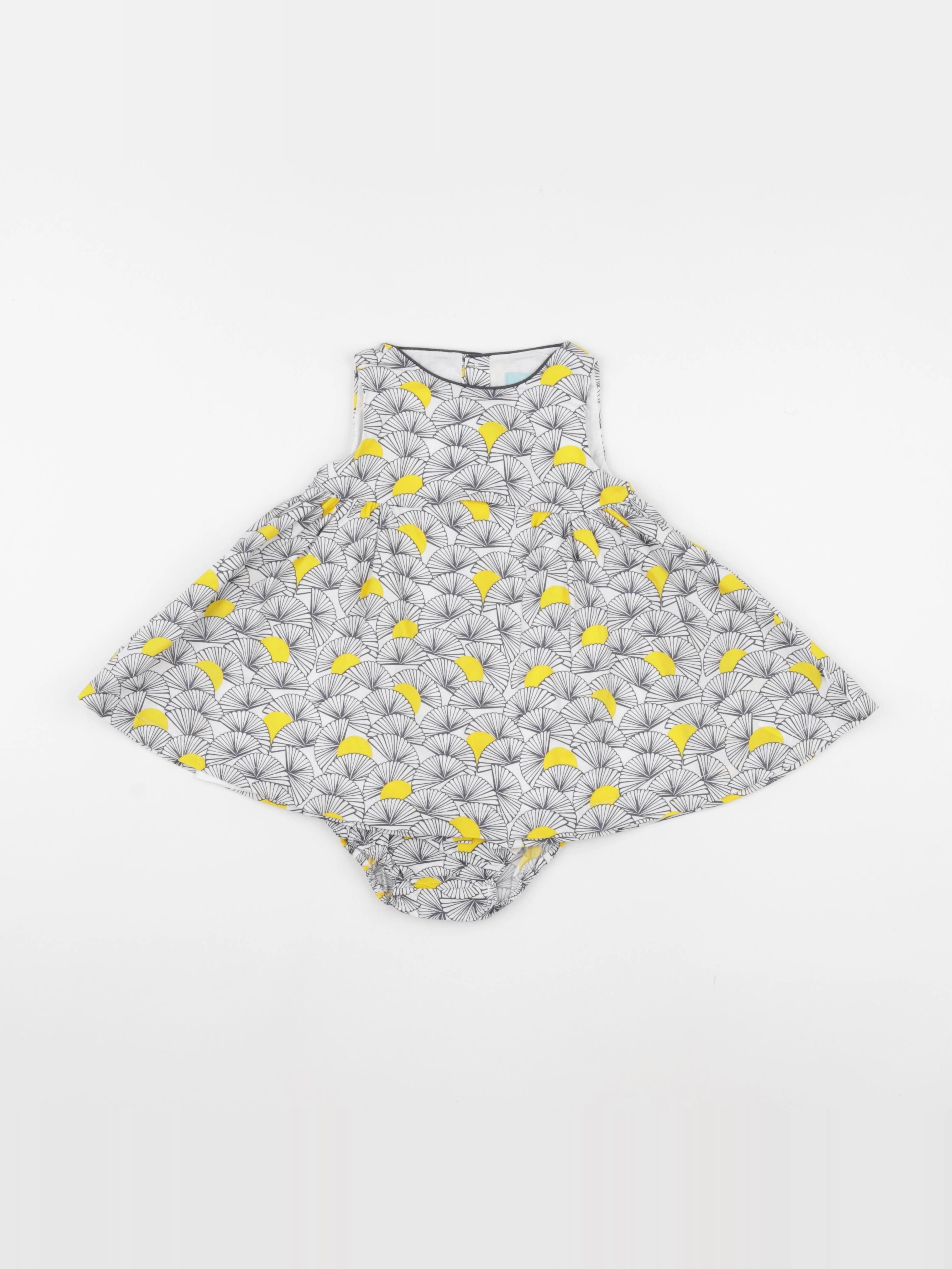 Obaïbi - robe multicolore - 6 mois