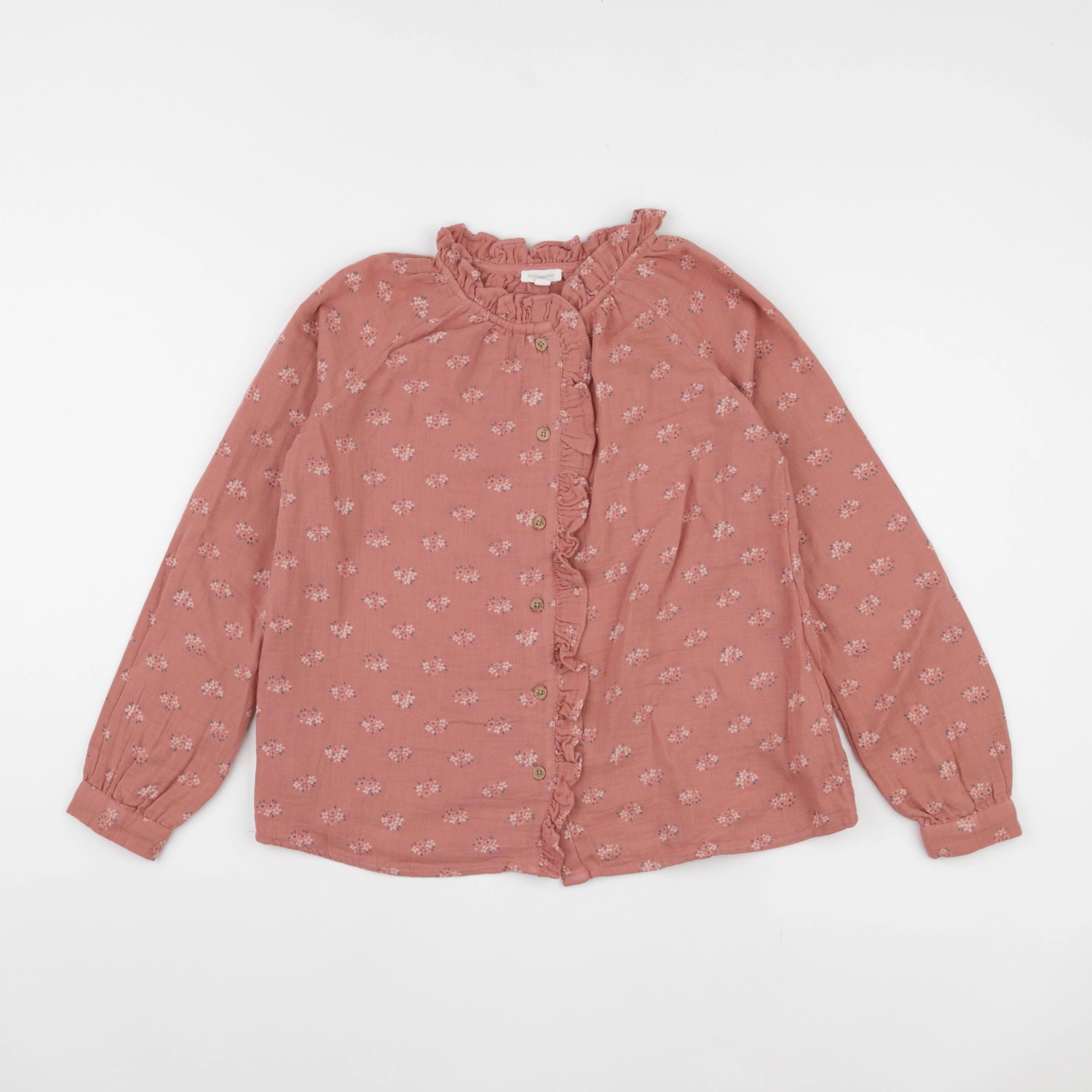 Vertbaudet - blouse rose - 10 ans