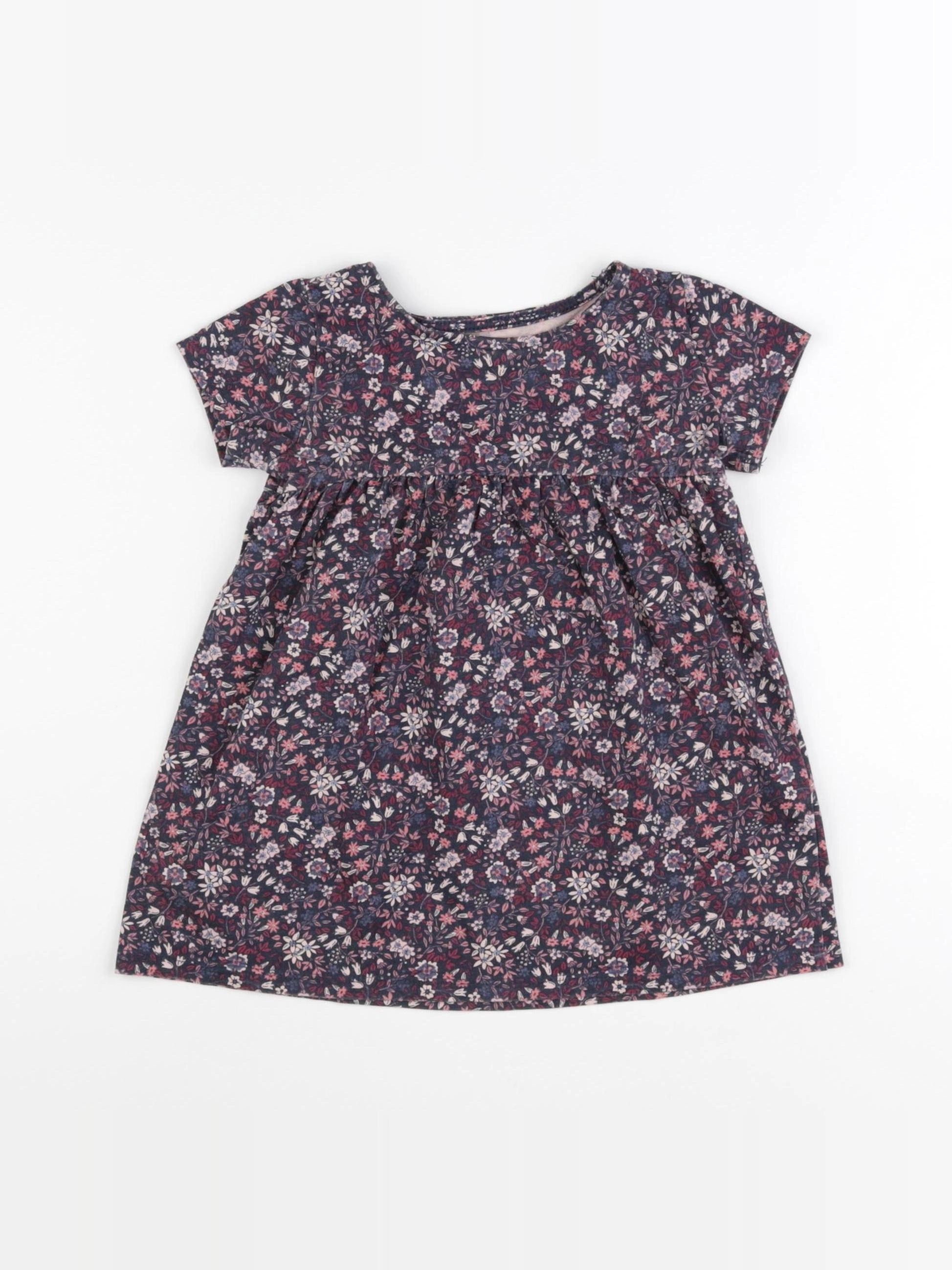 Vertbaudet - robe bleu - 2 ans