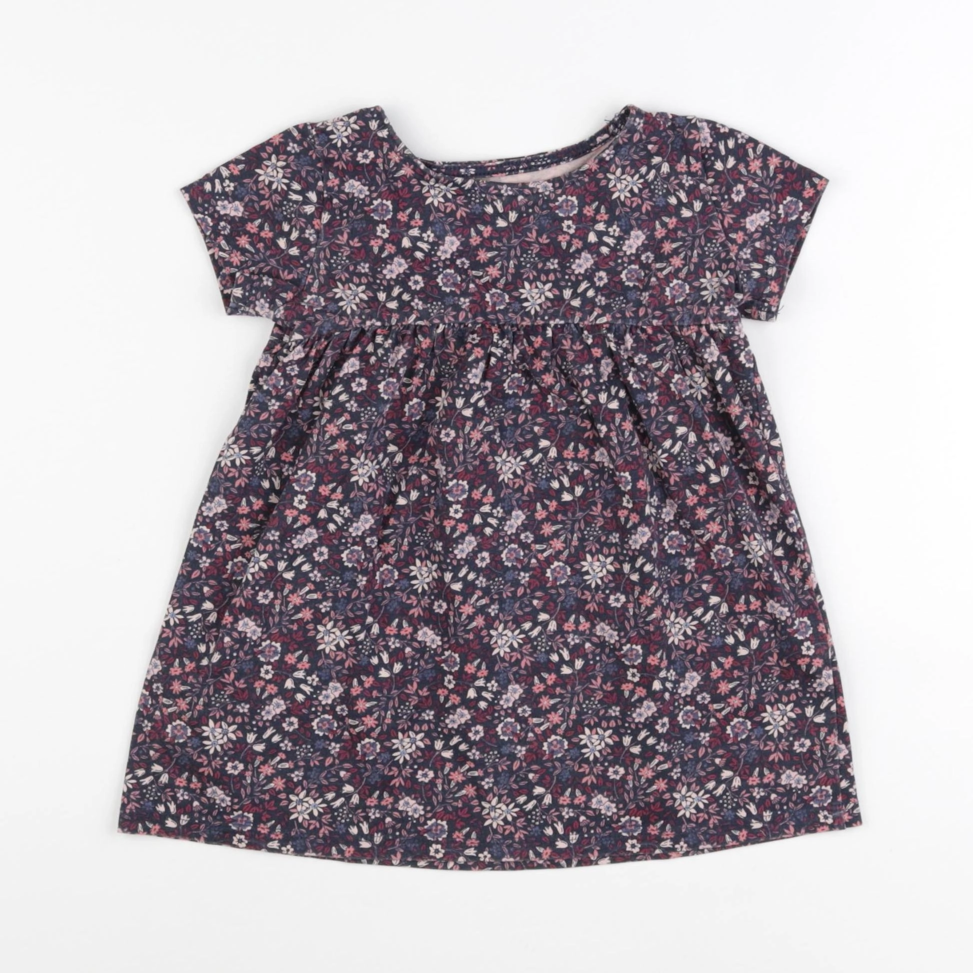 Vertbaudet - robe bleu - 2 ans