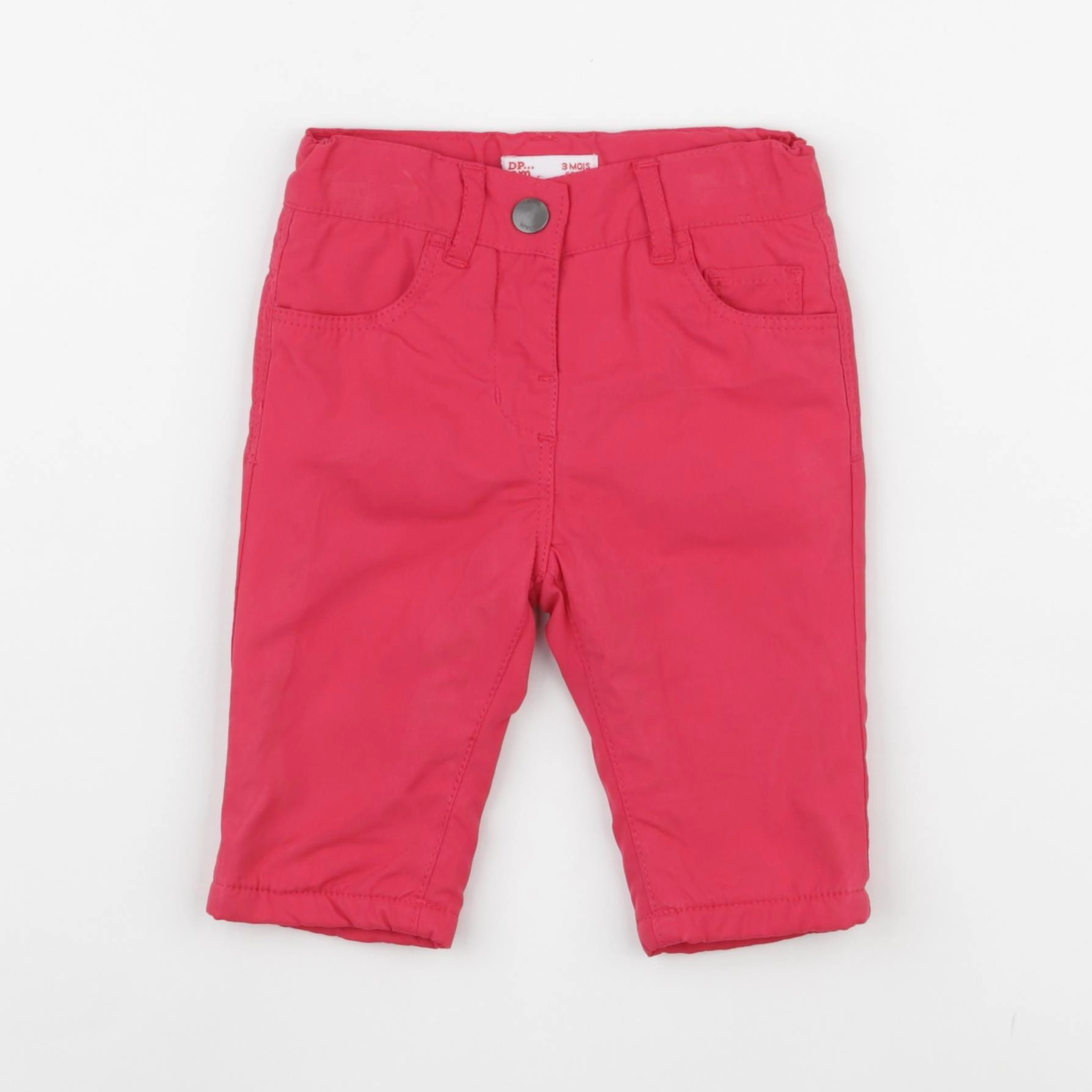DPAM - pantalon rose - 3 mois
