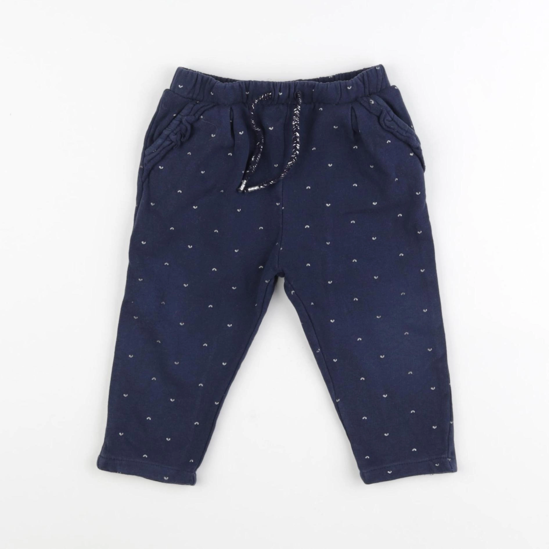 Vertbaudet - jogging bleu - 18 mois