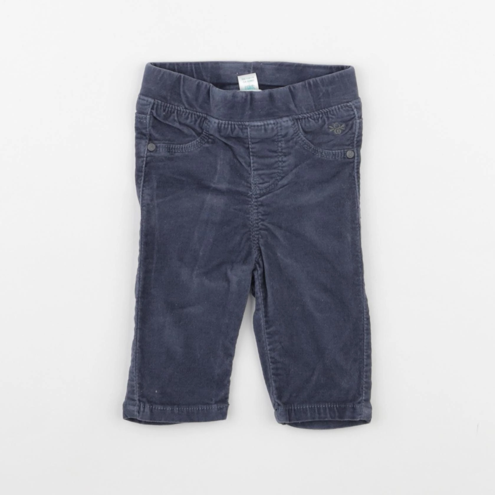 Obaïbi - pantalon bleu - 3 mois