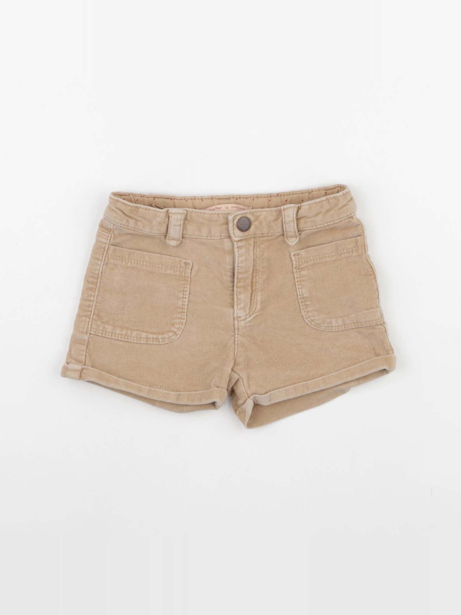 Zara - short beige - 4 ans