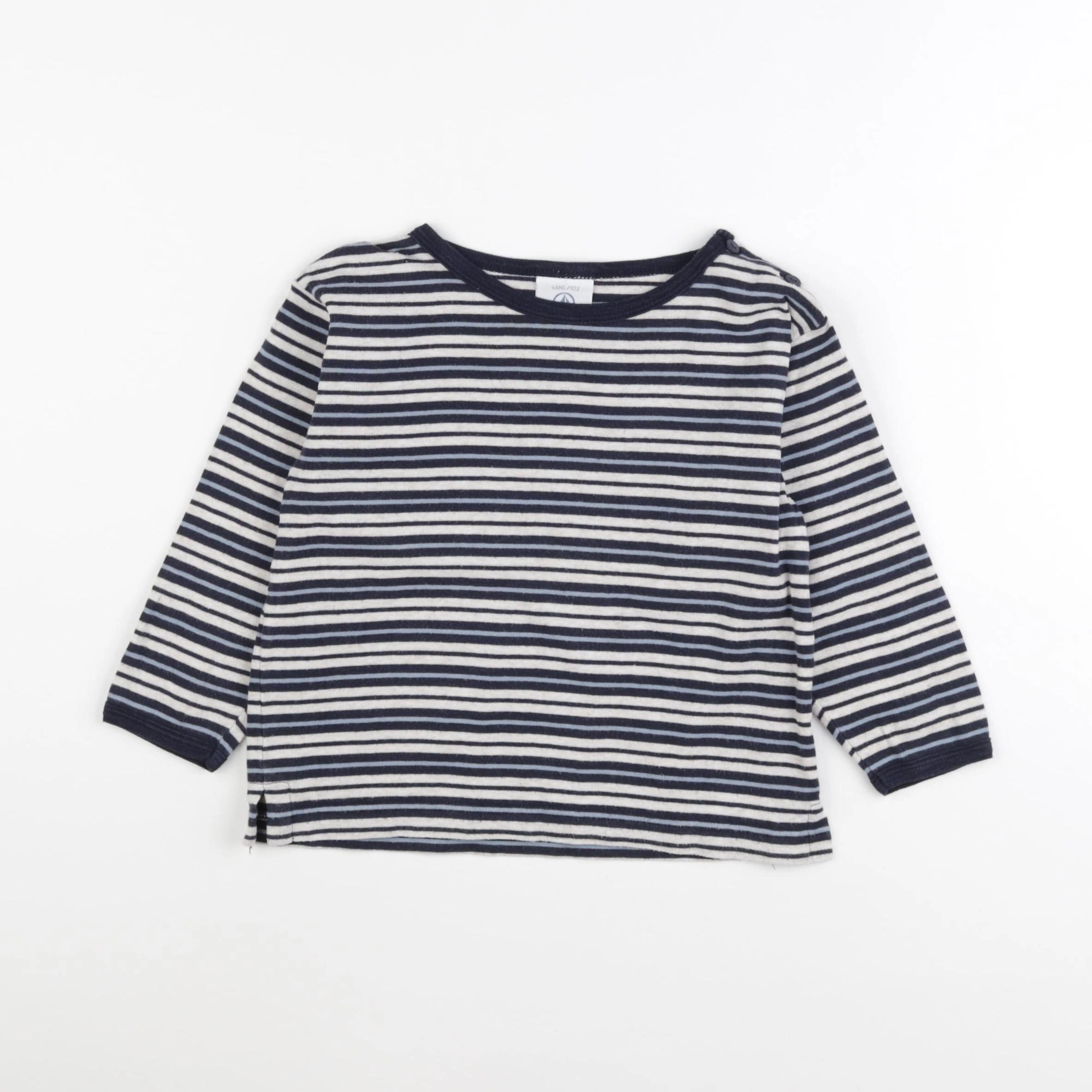 Petit Bateau - tee-shirt multicolore - 4 ans