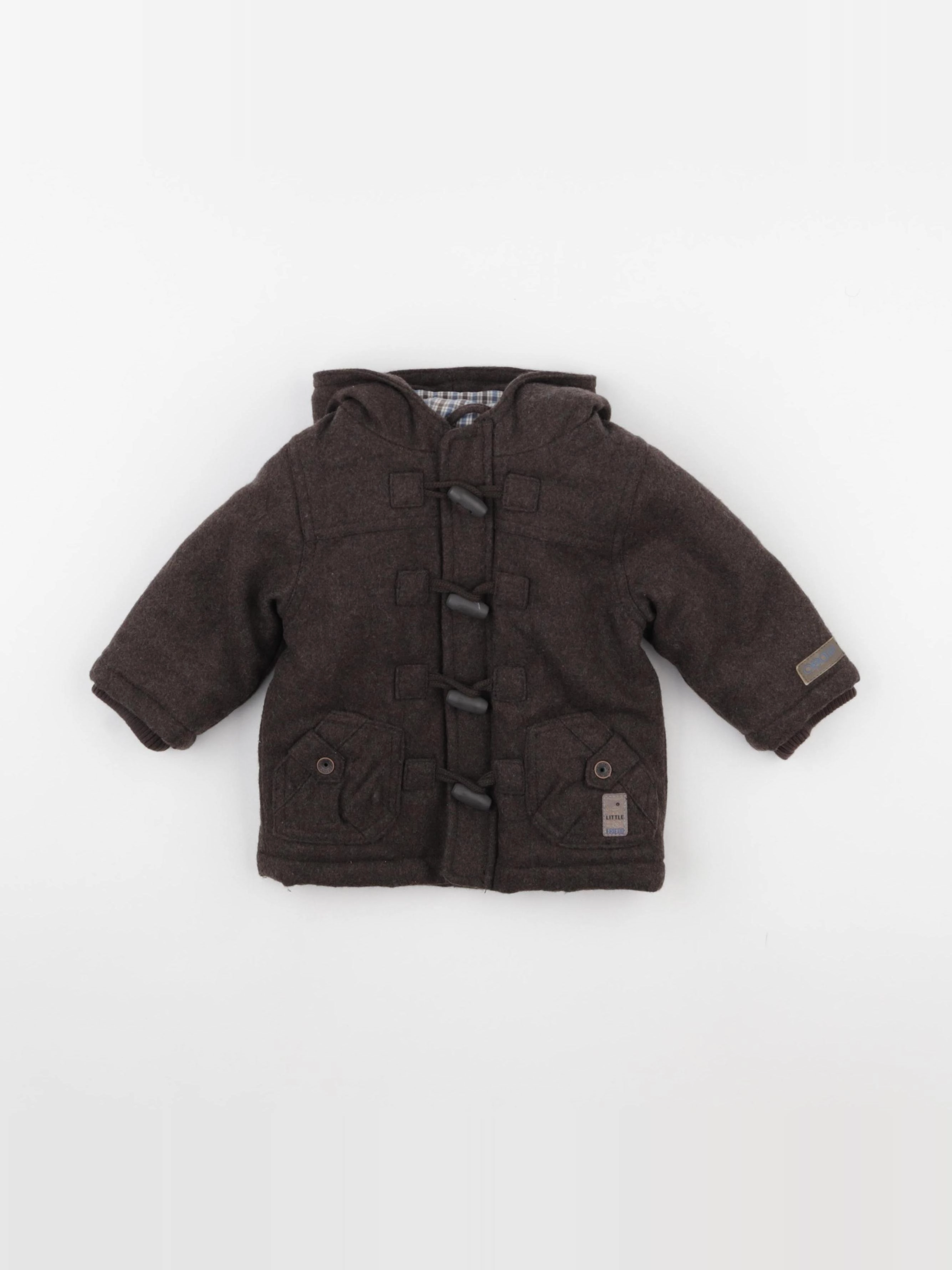 Obaïbi - manteau marron - 6 mois
