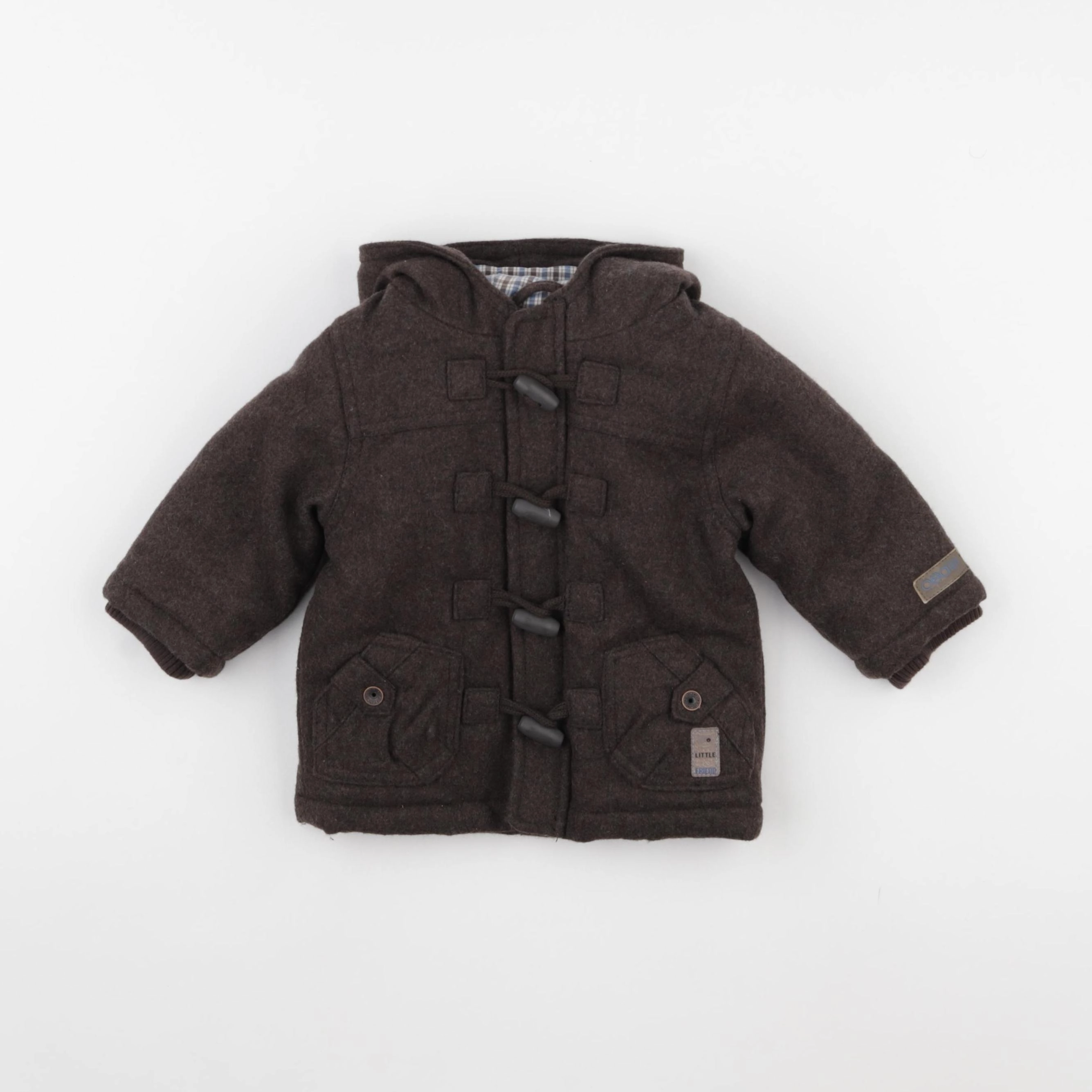Obaïbi - manteau marron - 6 mois