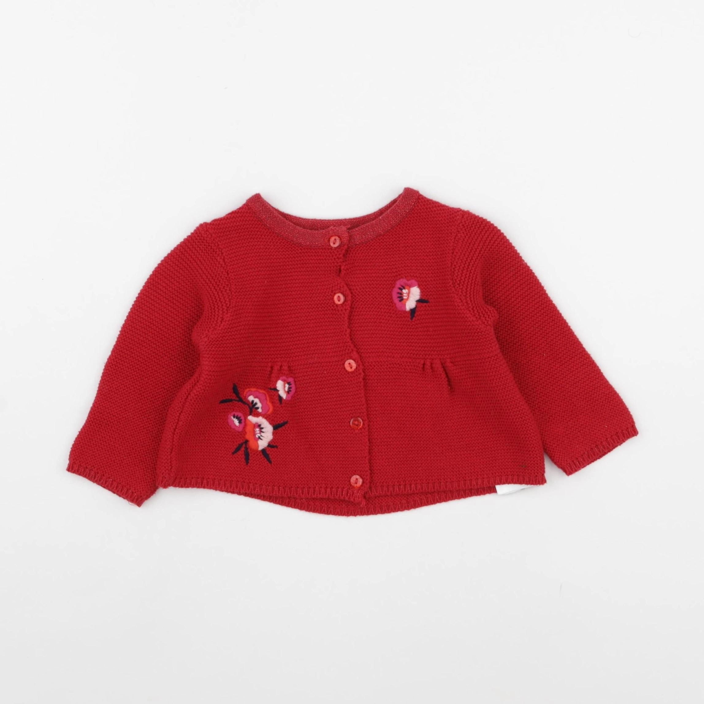 DPAM - gilet rouge - 6 mois