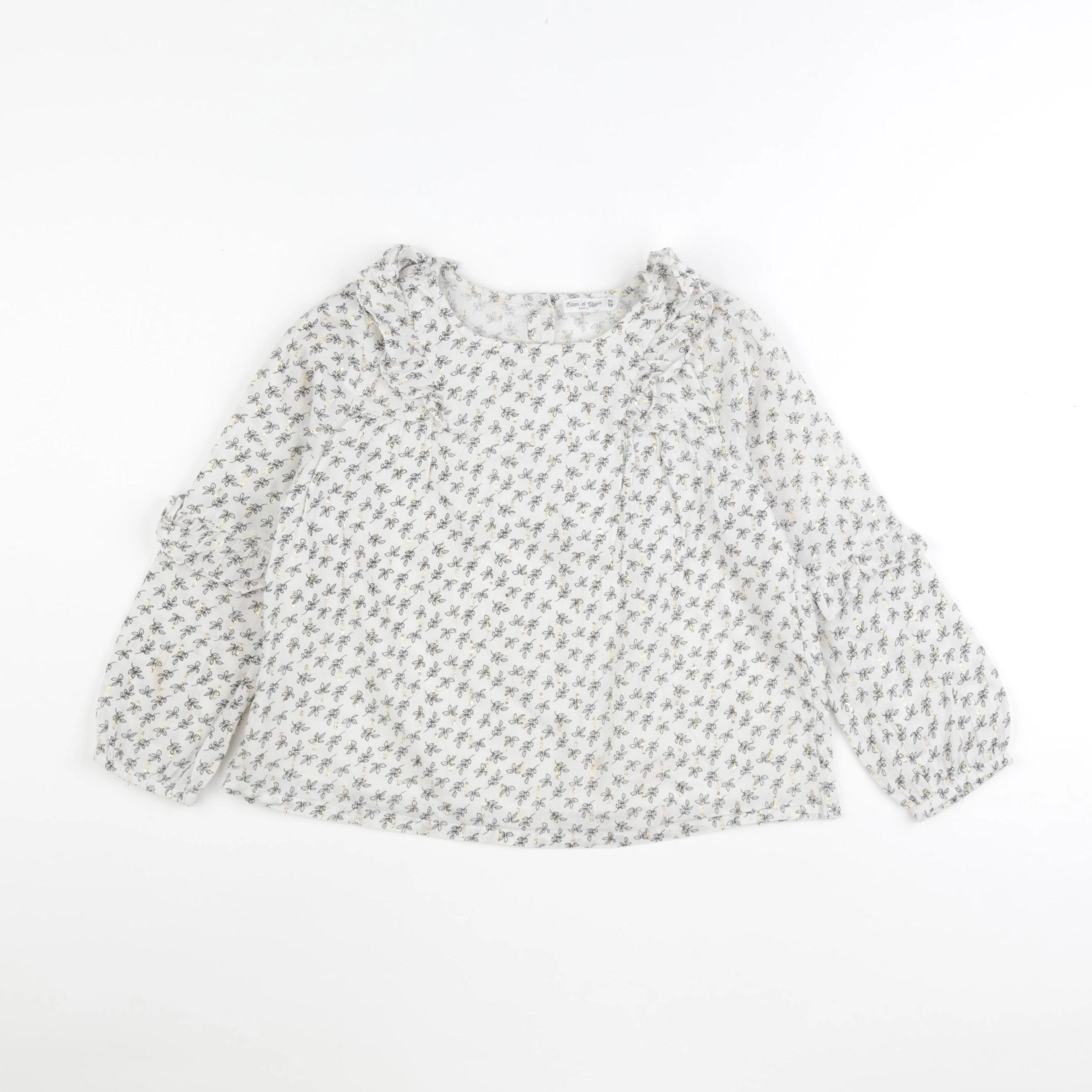 Eden & Victor - blouse blanc - 6 ans