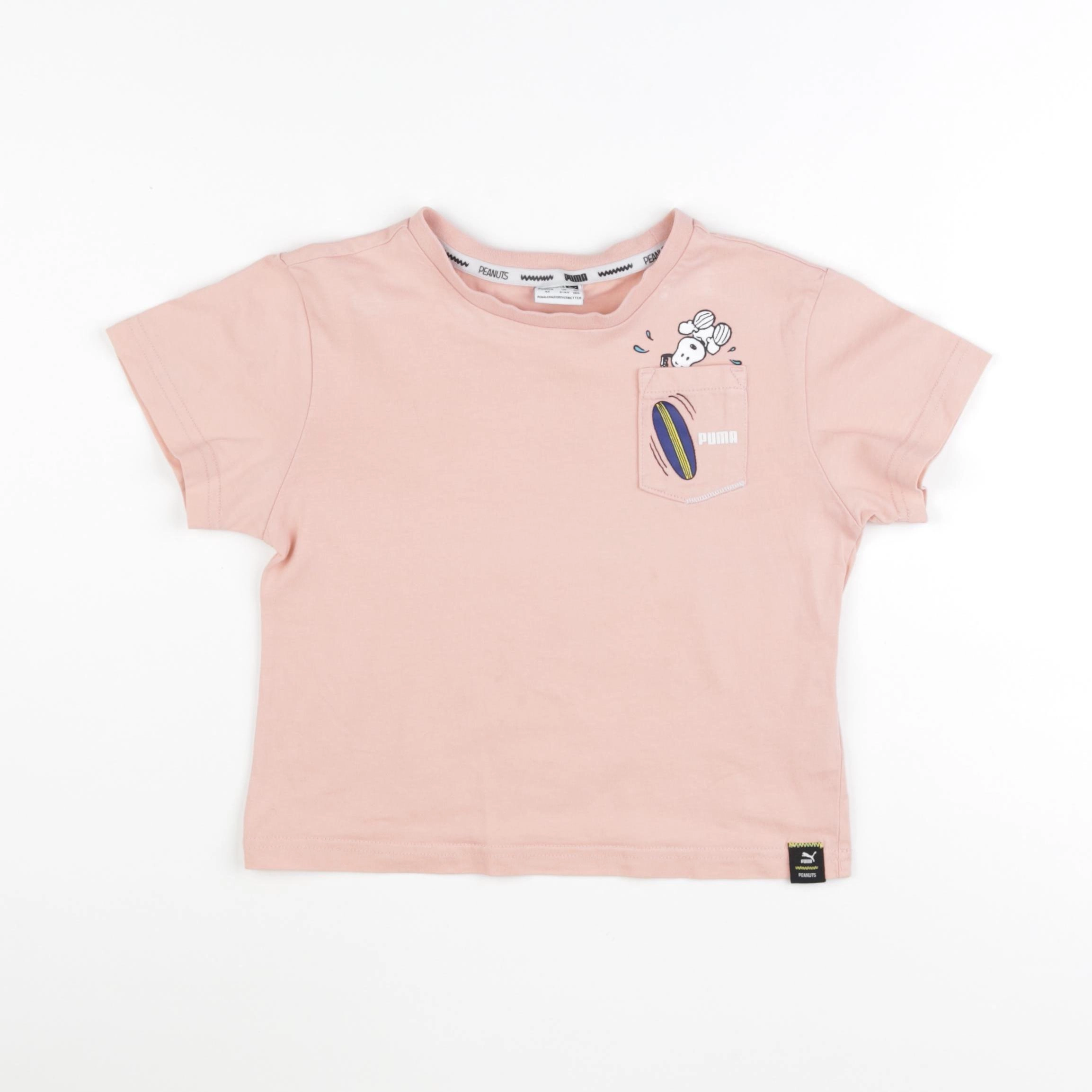 Puma - tee-shirt rose - 3/4 ans