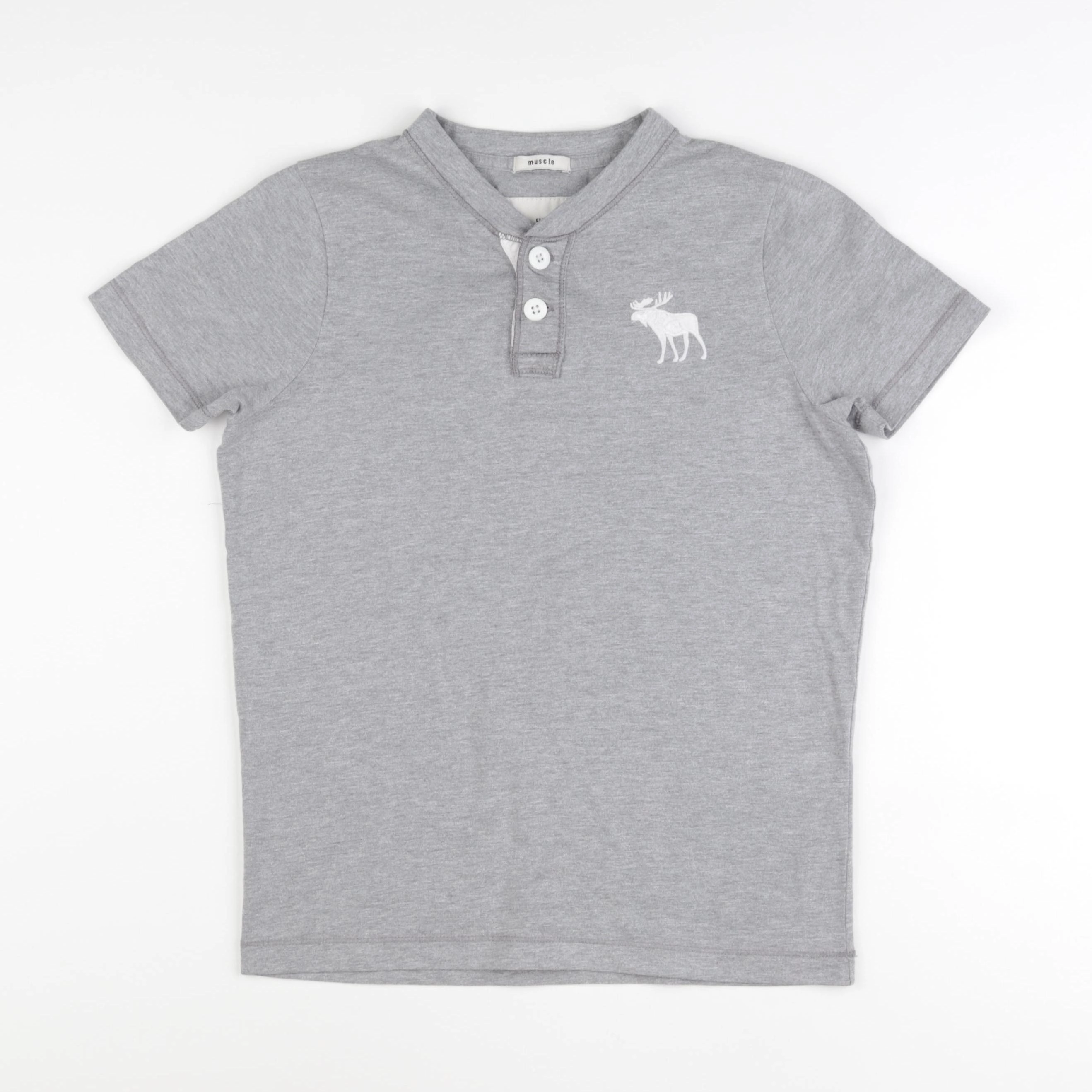 Abercrombie - tee-shirt gris - 12/13 ans