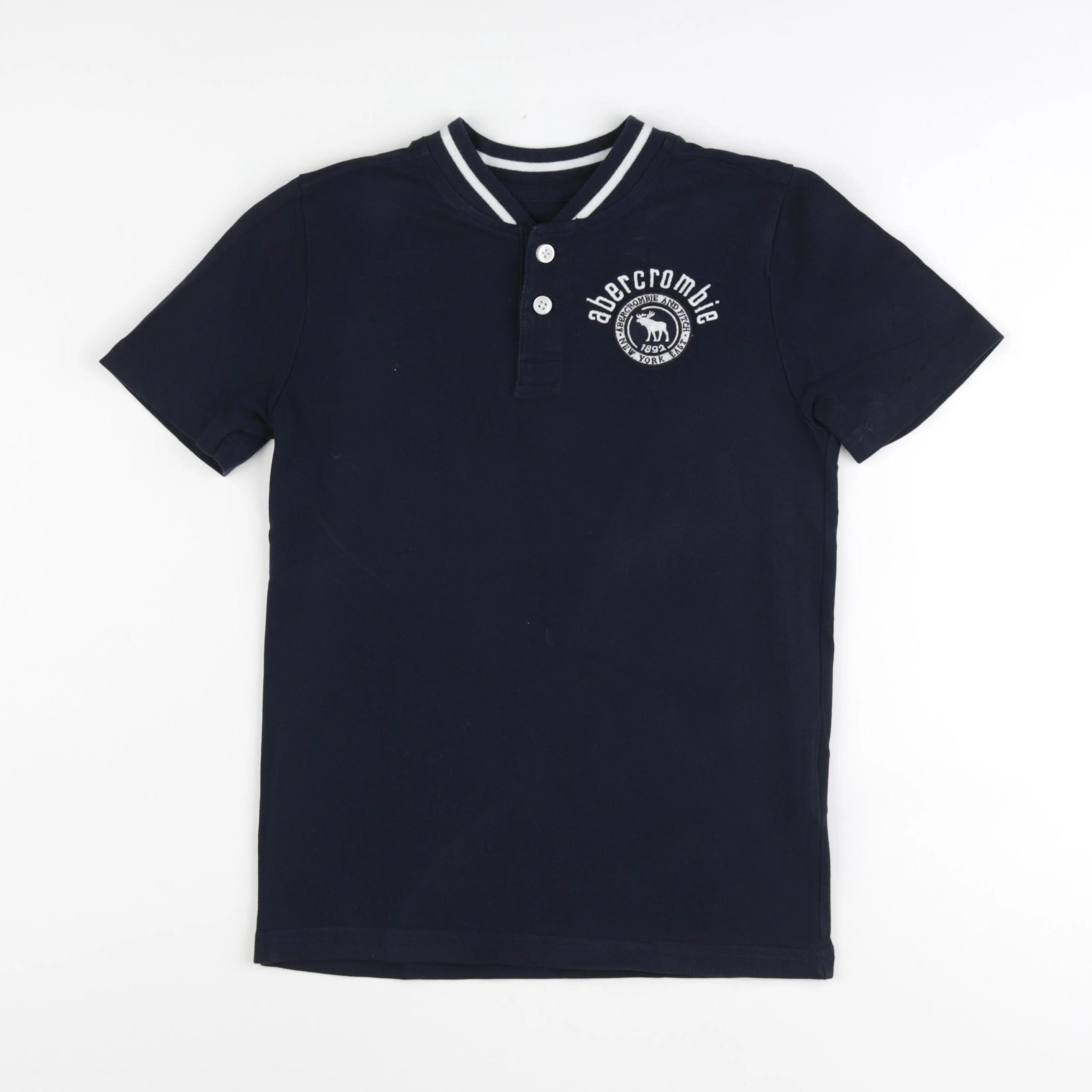Abercrombie - tee-shirt bleu - 9/10 ans