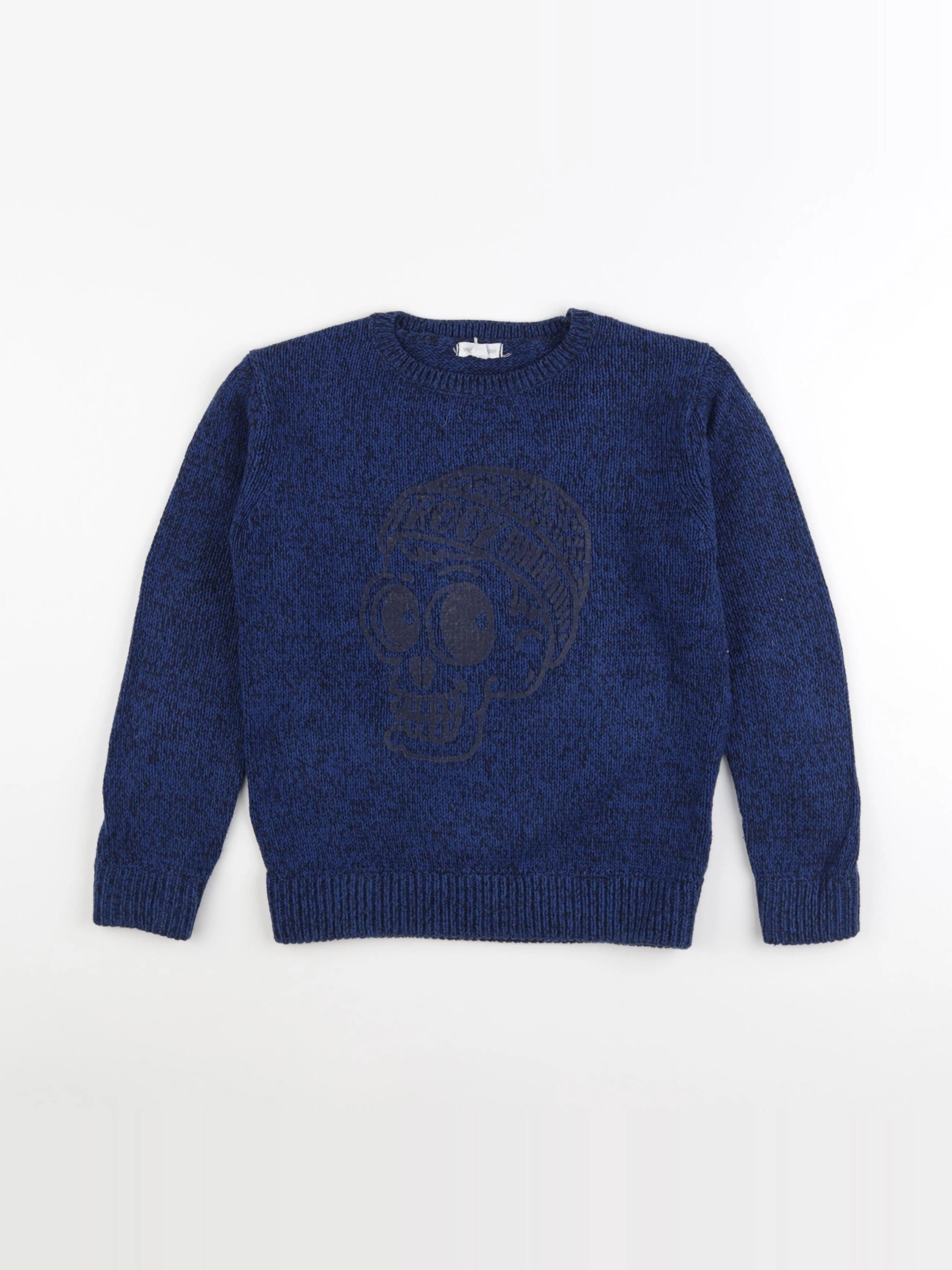 Vertbaudet - pull bleu - 8 ans