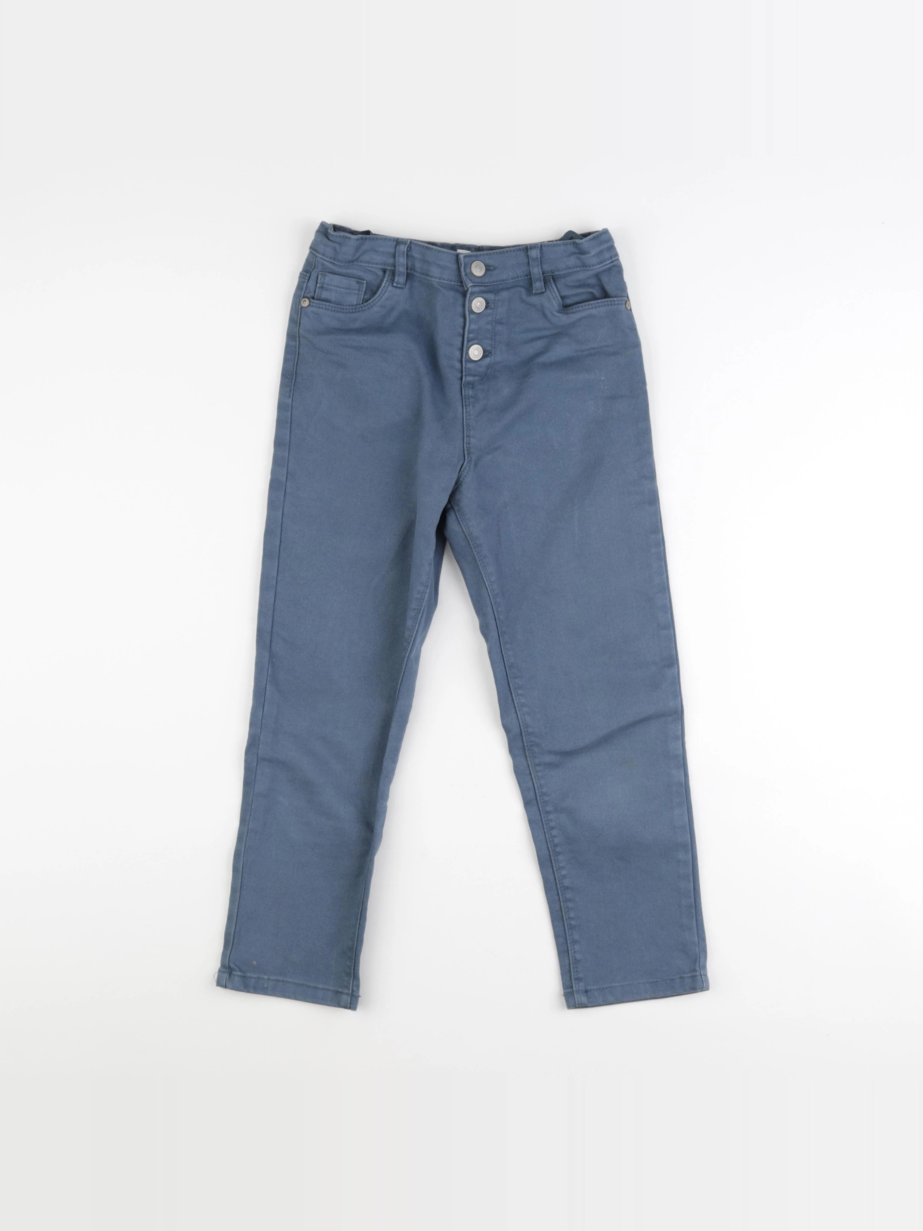 Vertbaudet - pantalon bleu - 8 ans