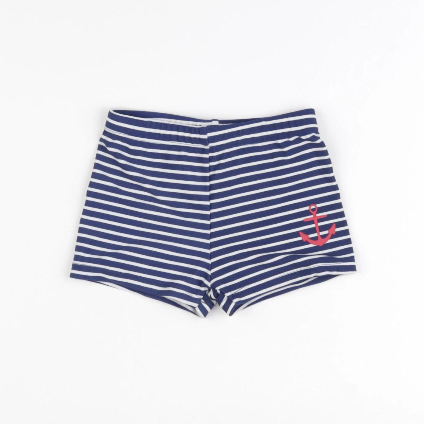 Vertbaudet - maillot de bain bleu - 2 ans