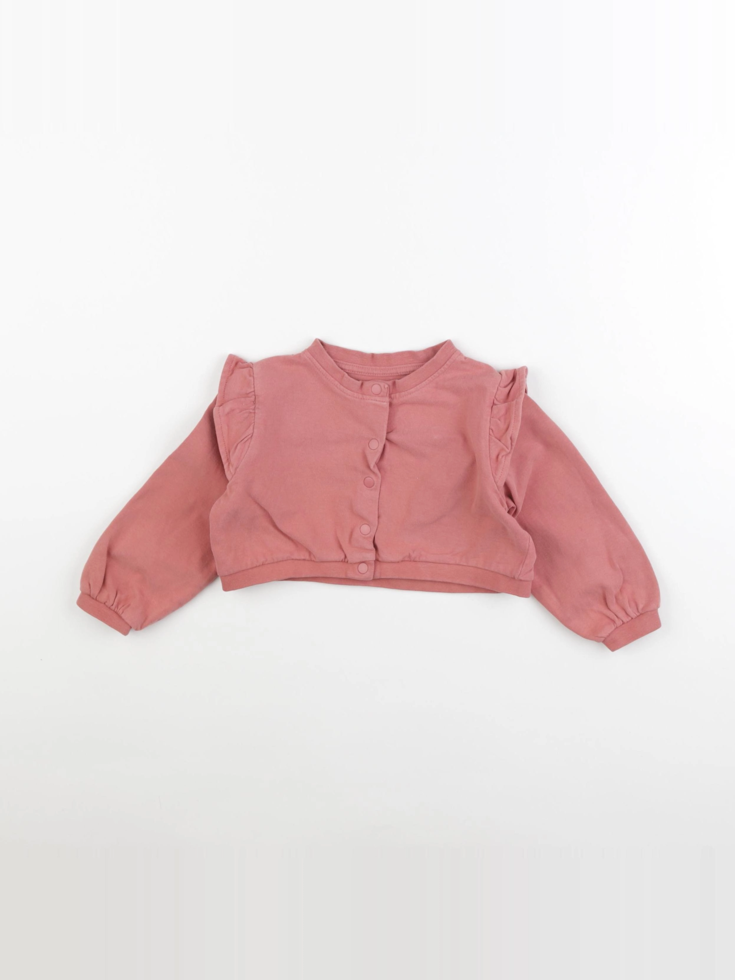 Vertbaudet - sweat rose - 2 ans
