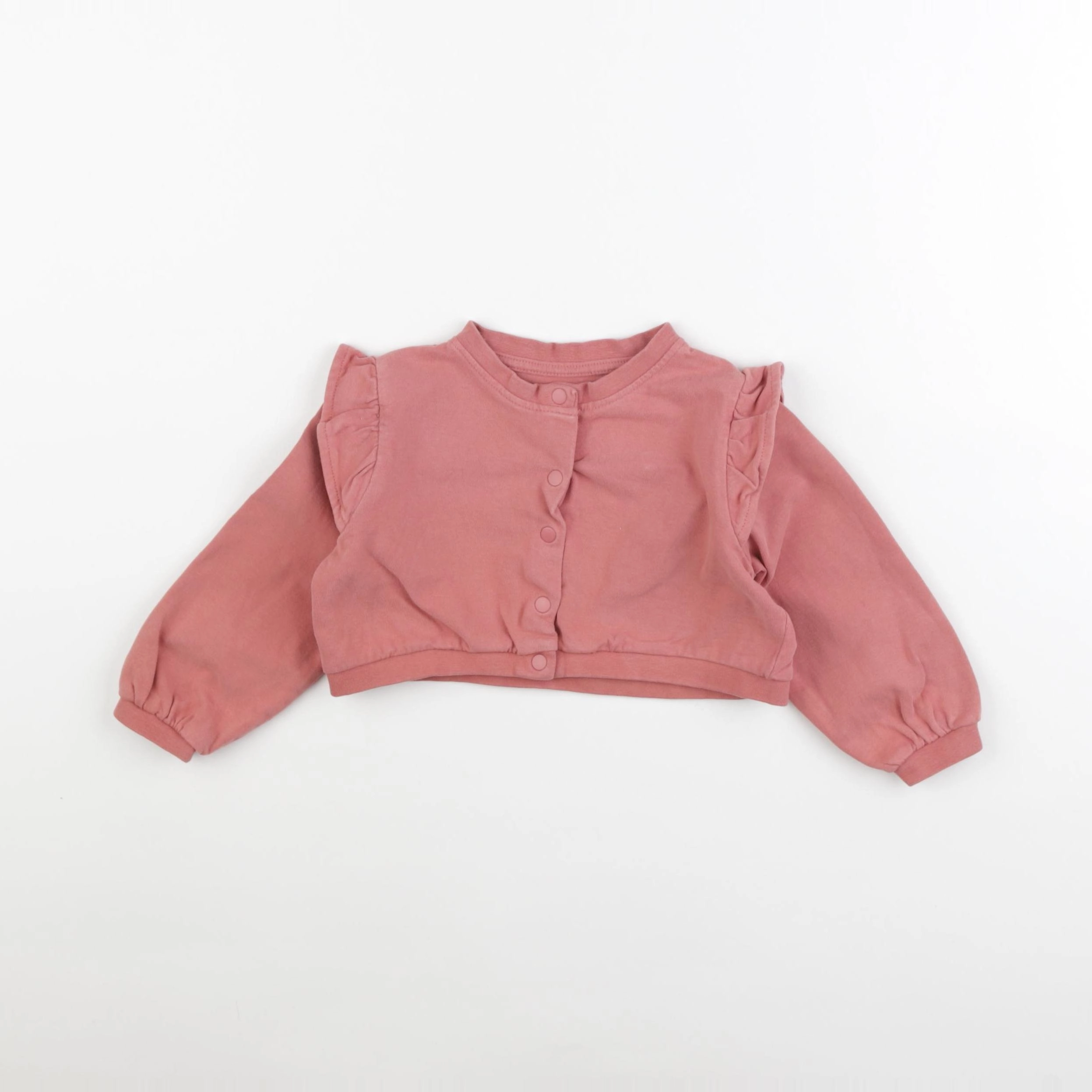 Vertbaudet - sweat rose - 2 ans