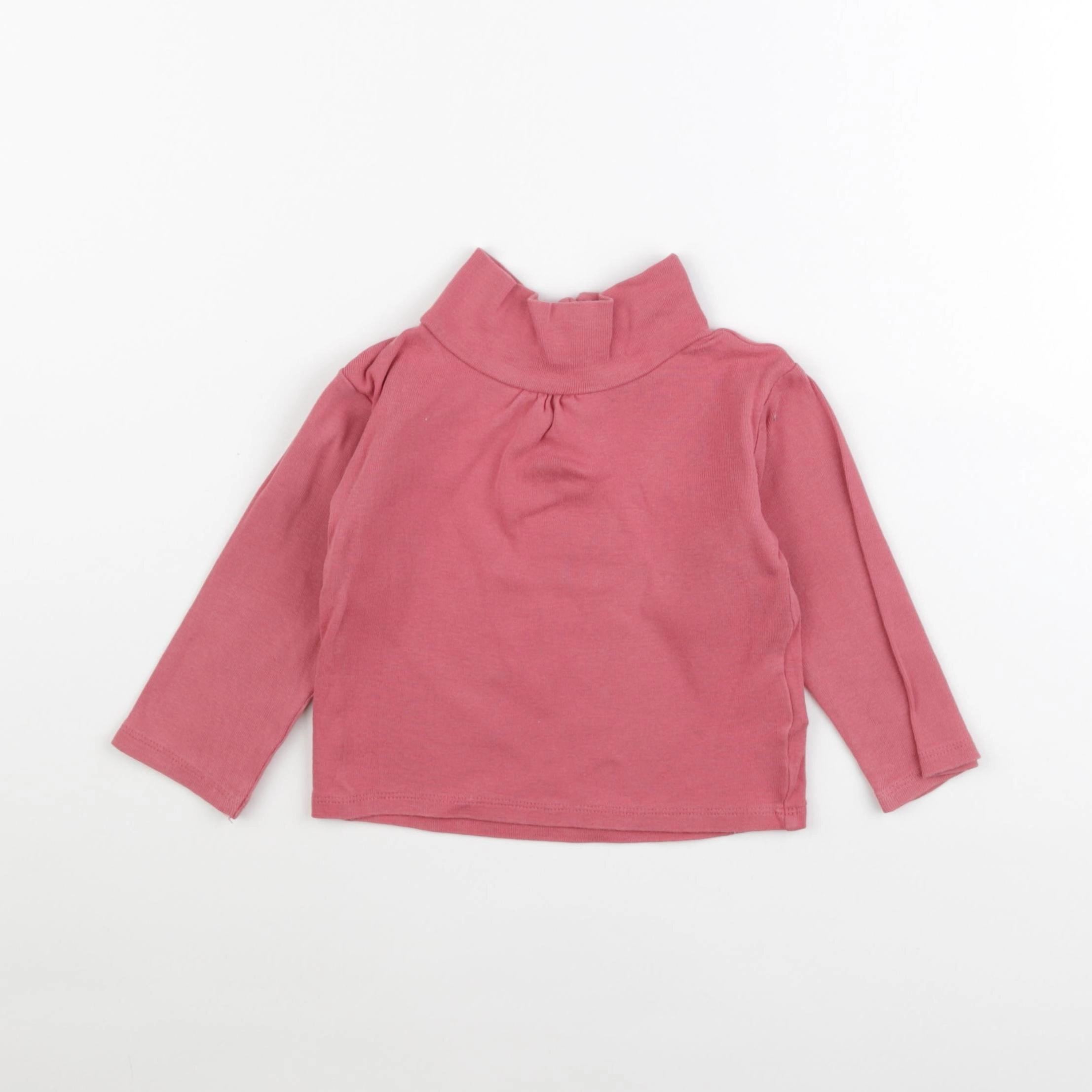 Vertbaudet - sous-pull rose - 18 mois