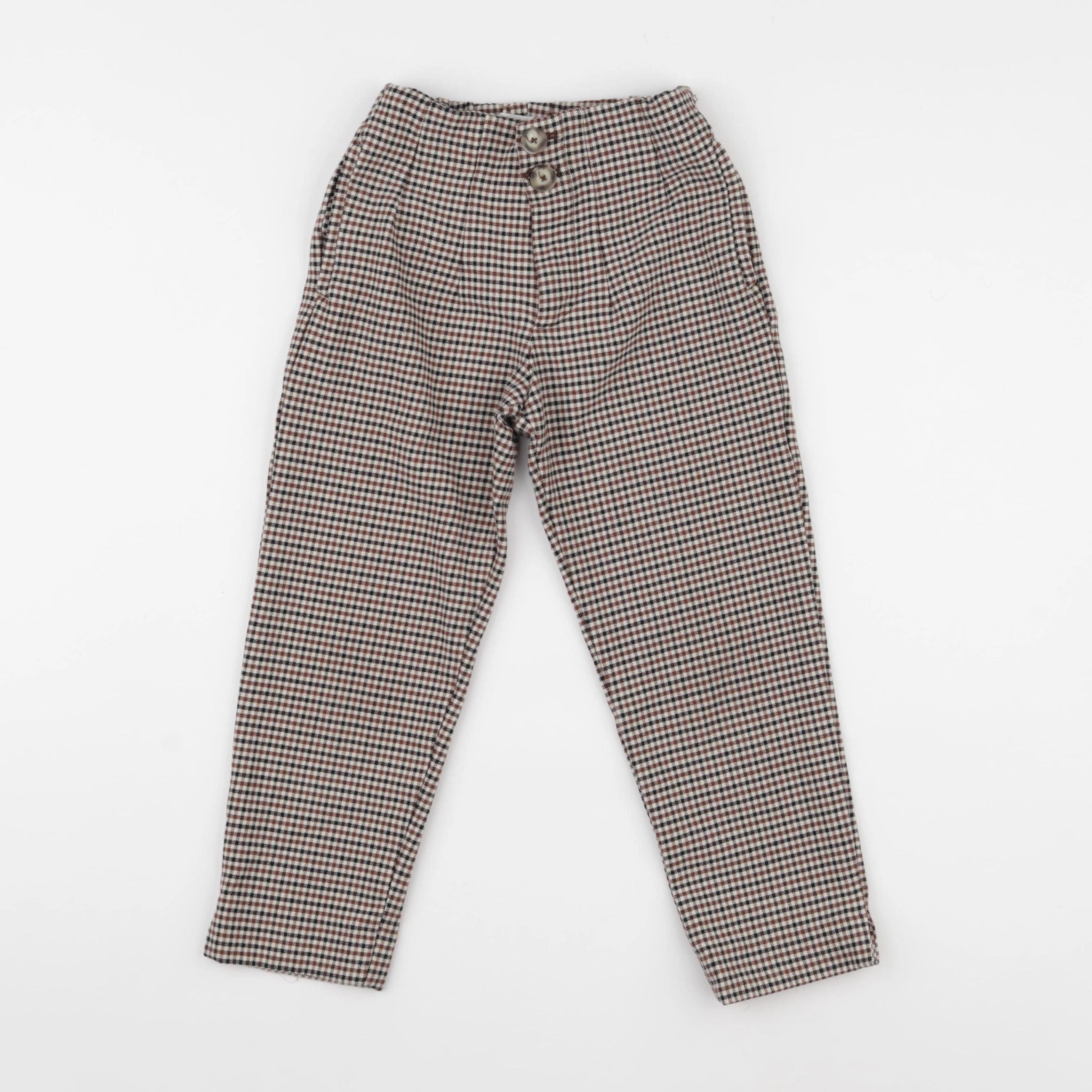 Zara - pantalon marron - 7 ans