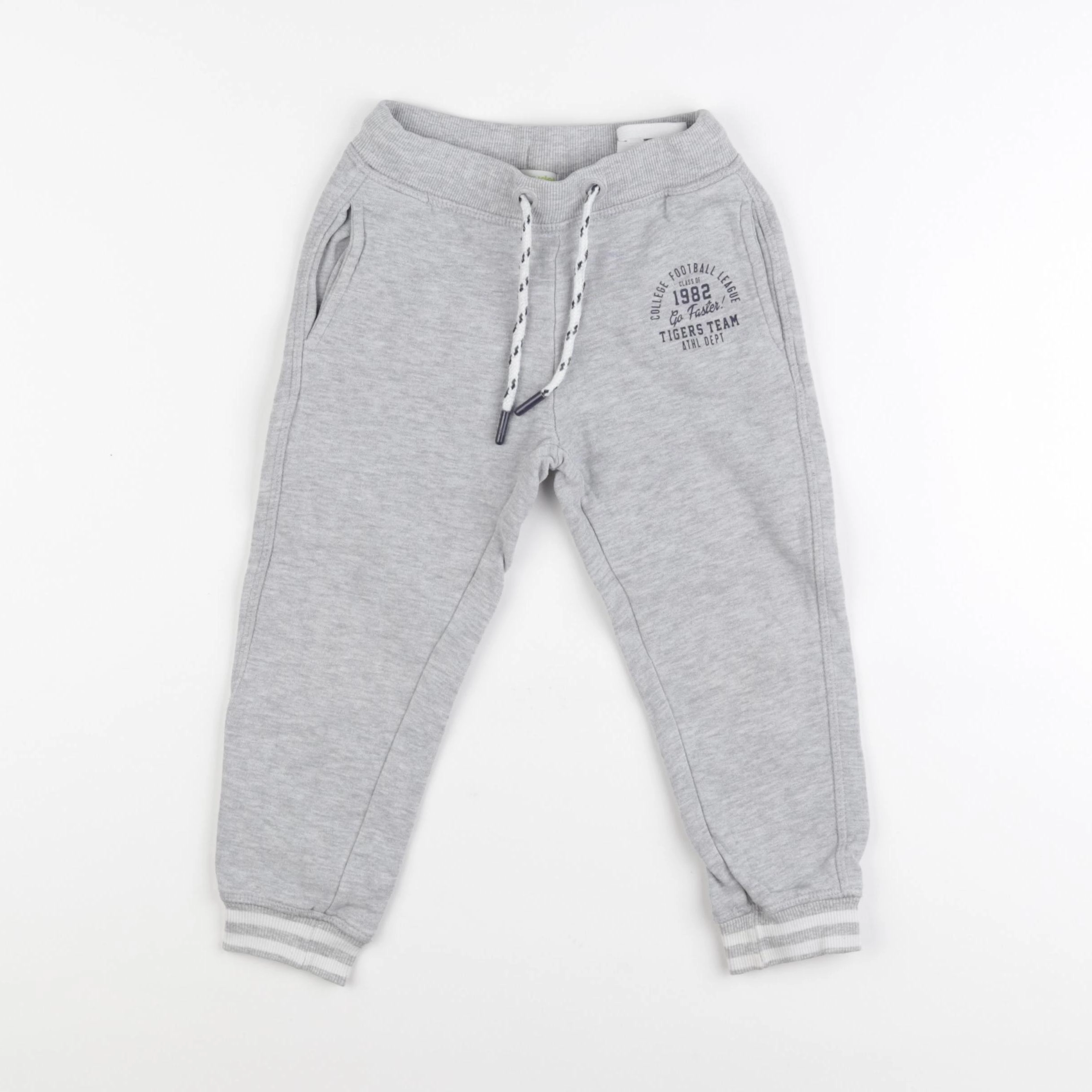 Vertbaudet - jogging gris - 4 ans