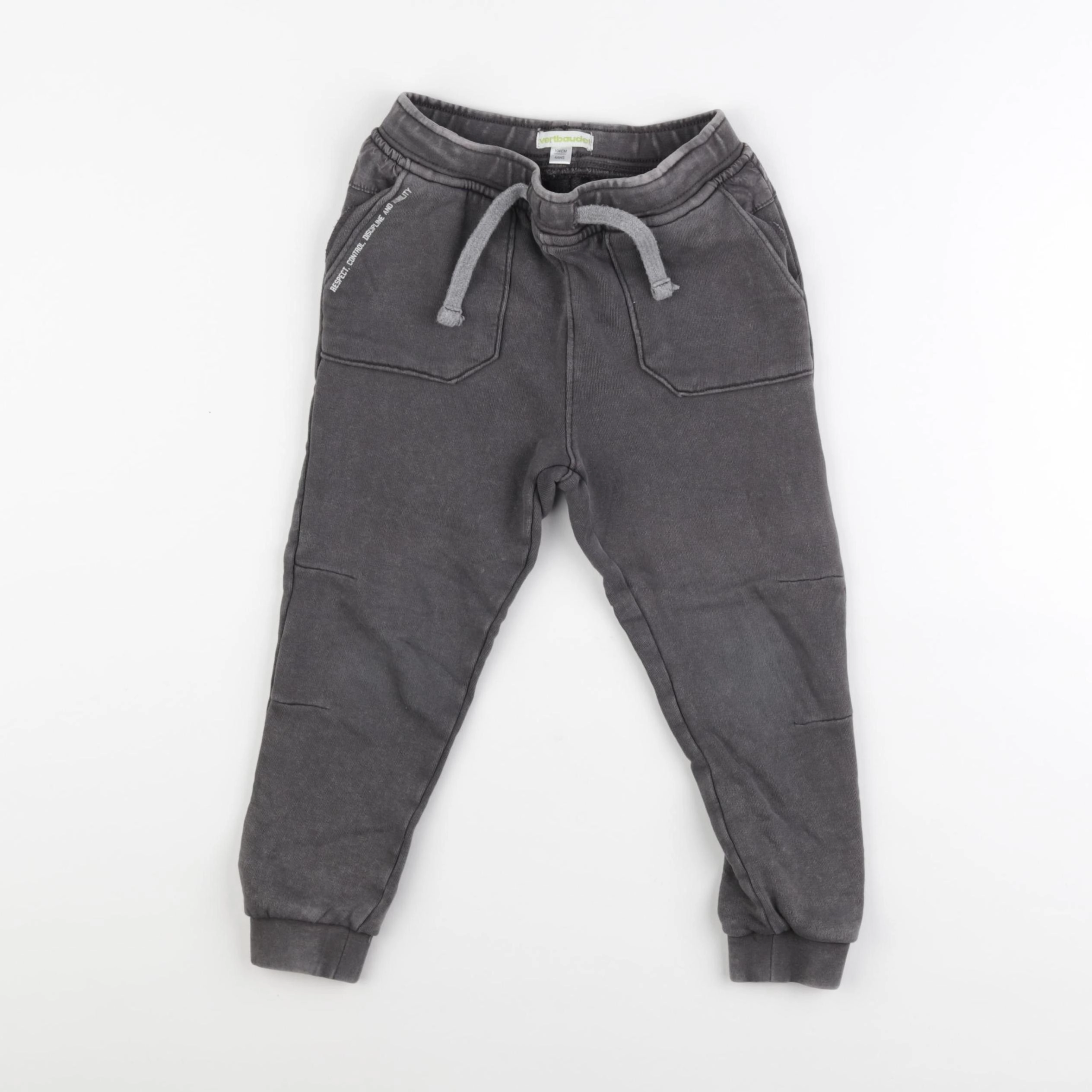 Vertbaudet - jogging gris - 4 ans