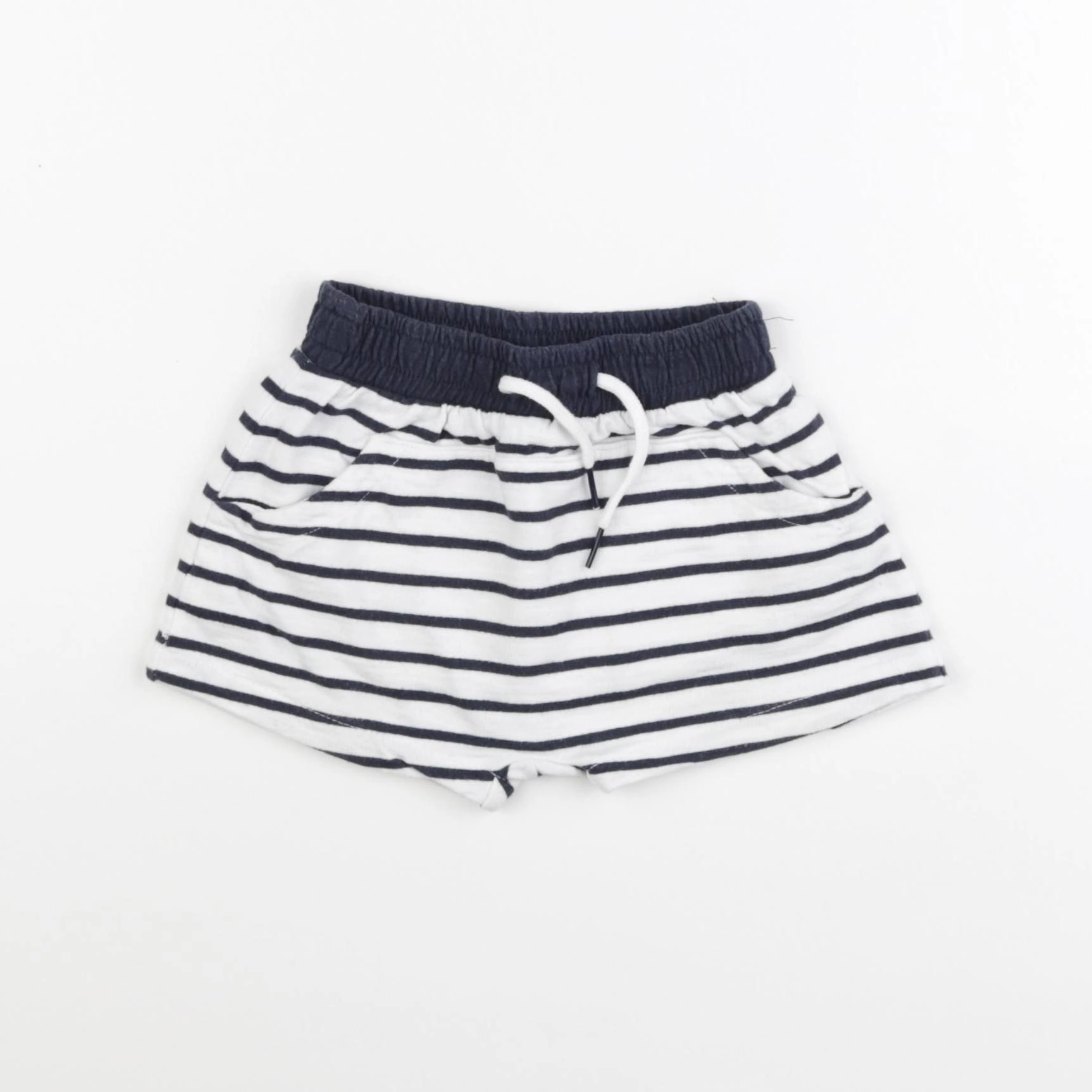 Vertbaudet - short blanc - 18 mois