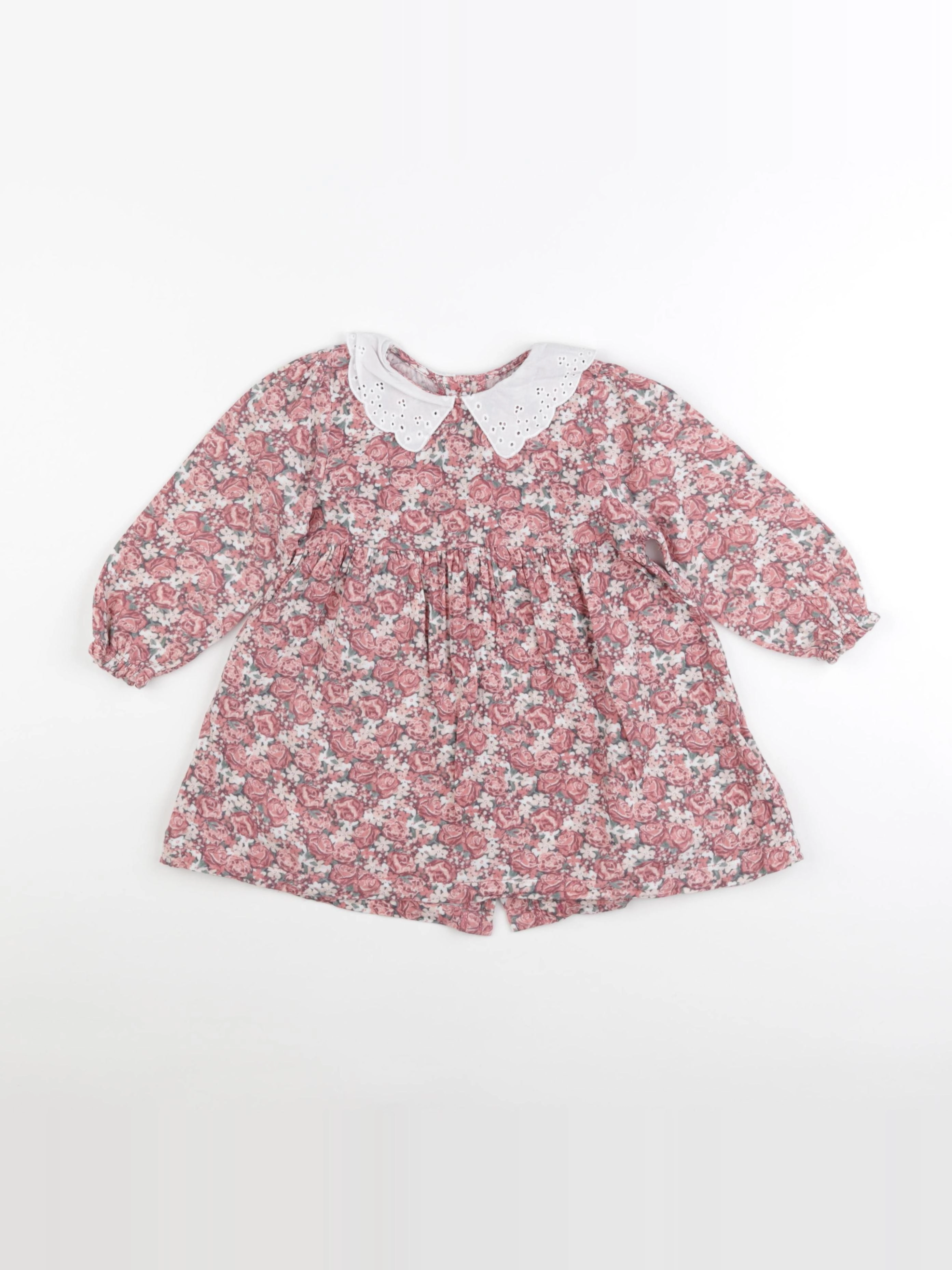 Vertbaudet - robe rose - 2 ans