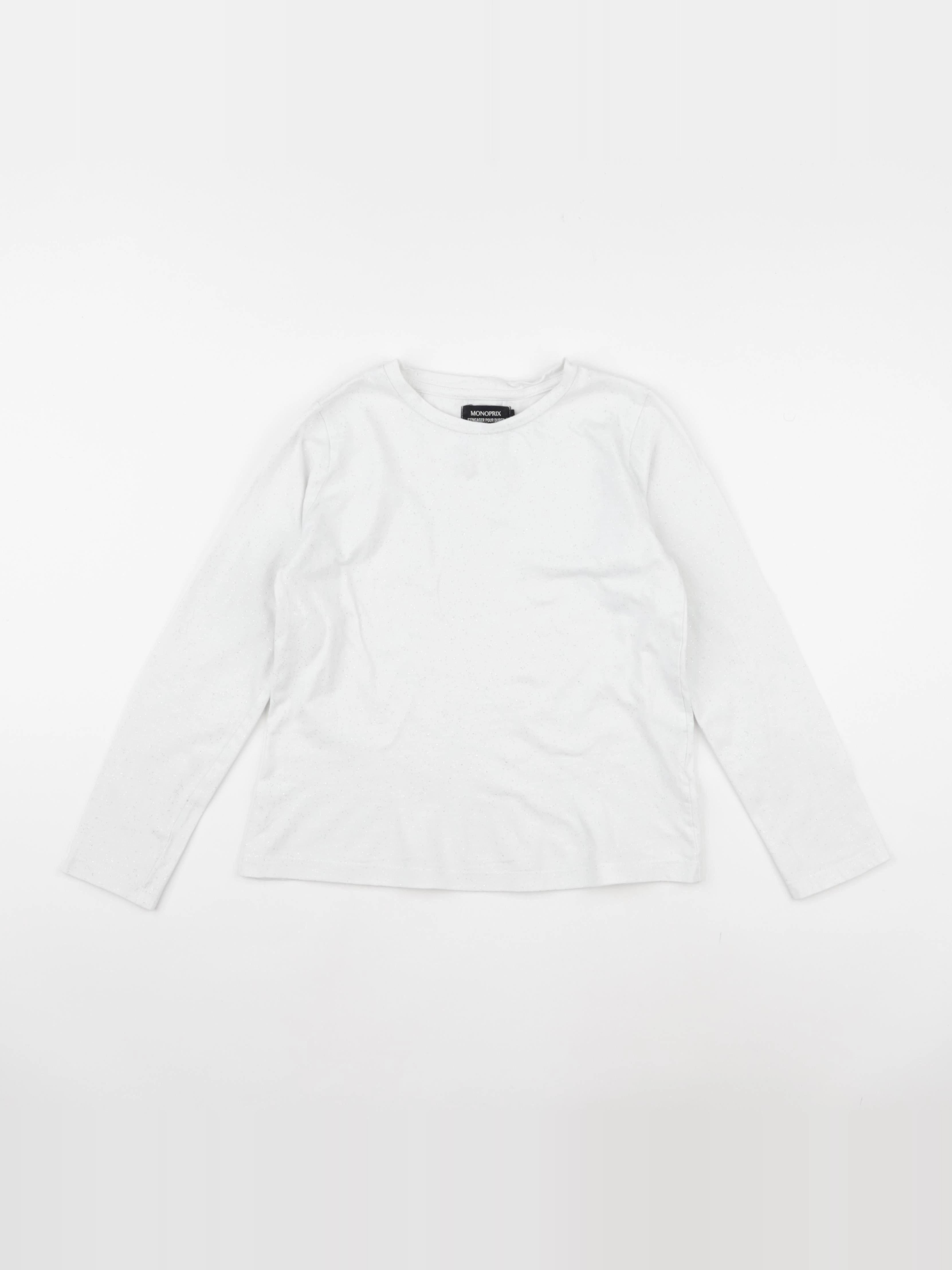 Monoprix - tee-shirt blanc - 10 ans